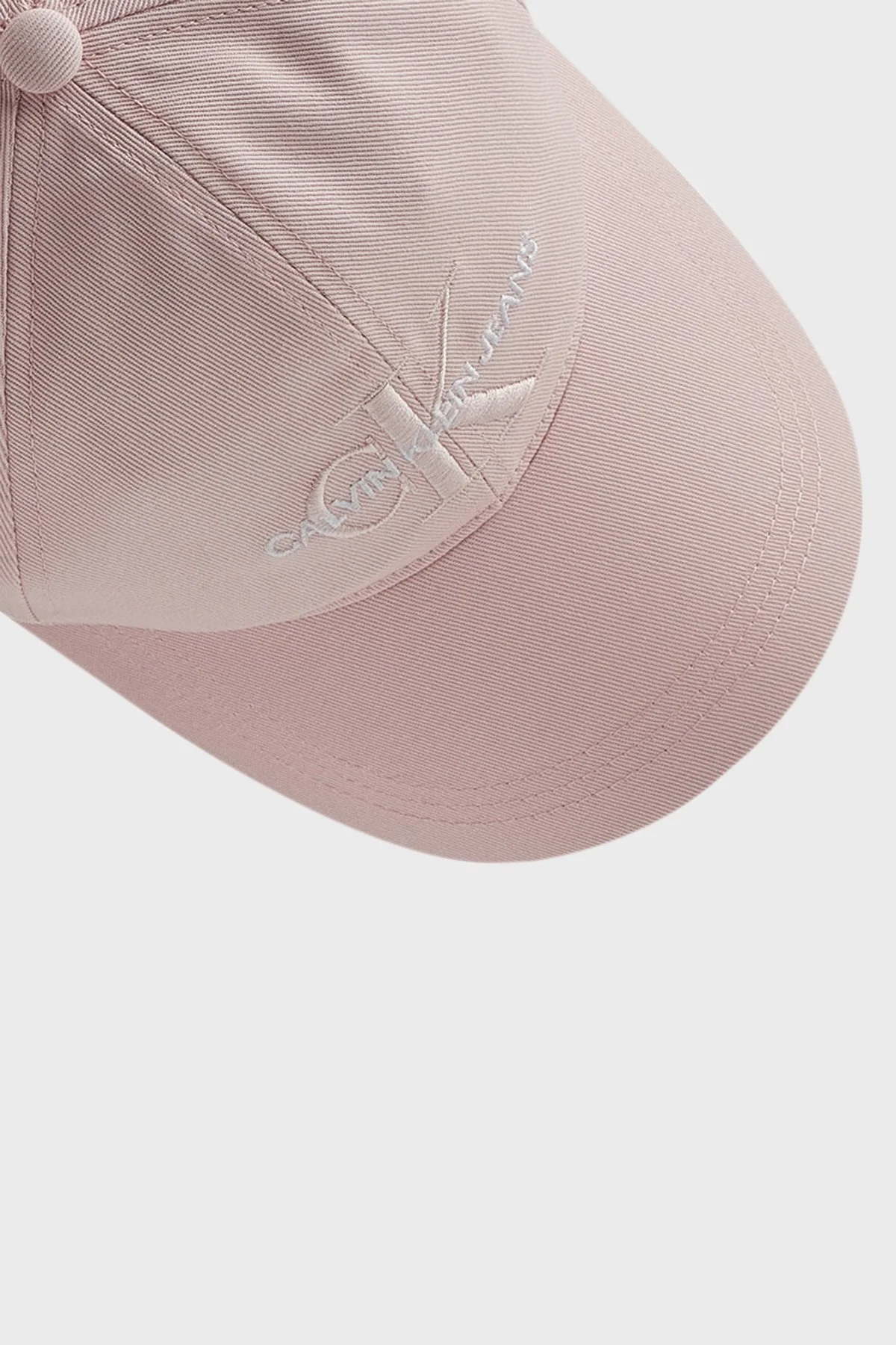 Calvin Klein Organik Pamuklu Logolu K60K606624TGE Bayan Şapka K60K606624 TGE PEMBE - 4