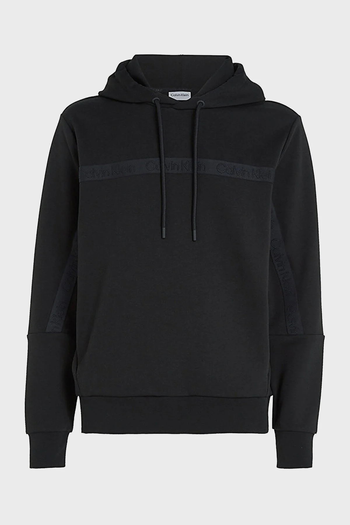 Calvin Klein Organik Pamuklu Regular Fit Kapüşonlu K10K112254BEH Erkek Sweat K10K112254 BEH SİYAH - 5