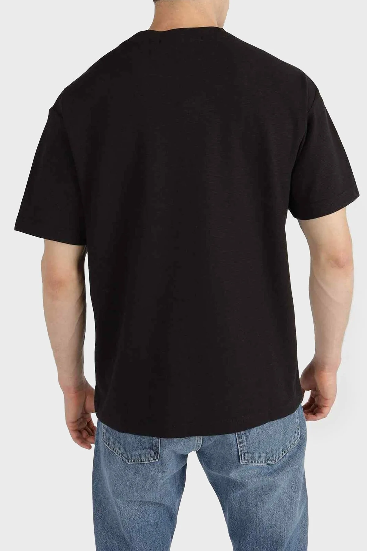 Calvin Klein Erkek T Shirt J30J323491 BEH SİYAH - 2