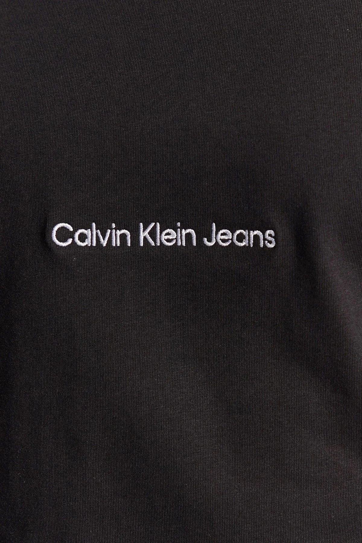 Calvin Klein Organik Pamuklu Slim Fit J30J322848BEH Erkek T Shirt J30J322848 BEH SİYAH - 5