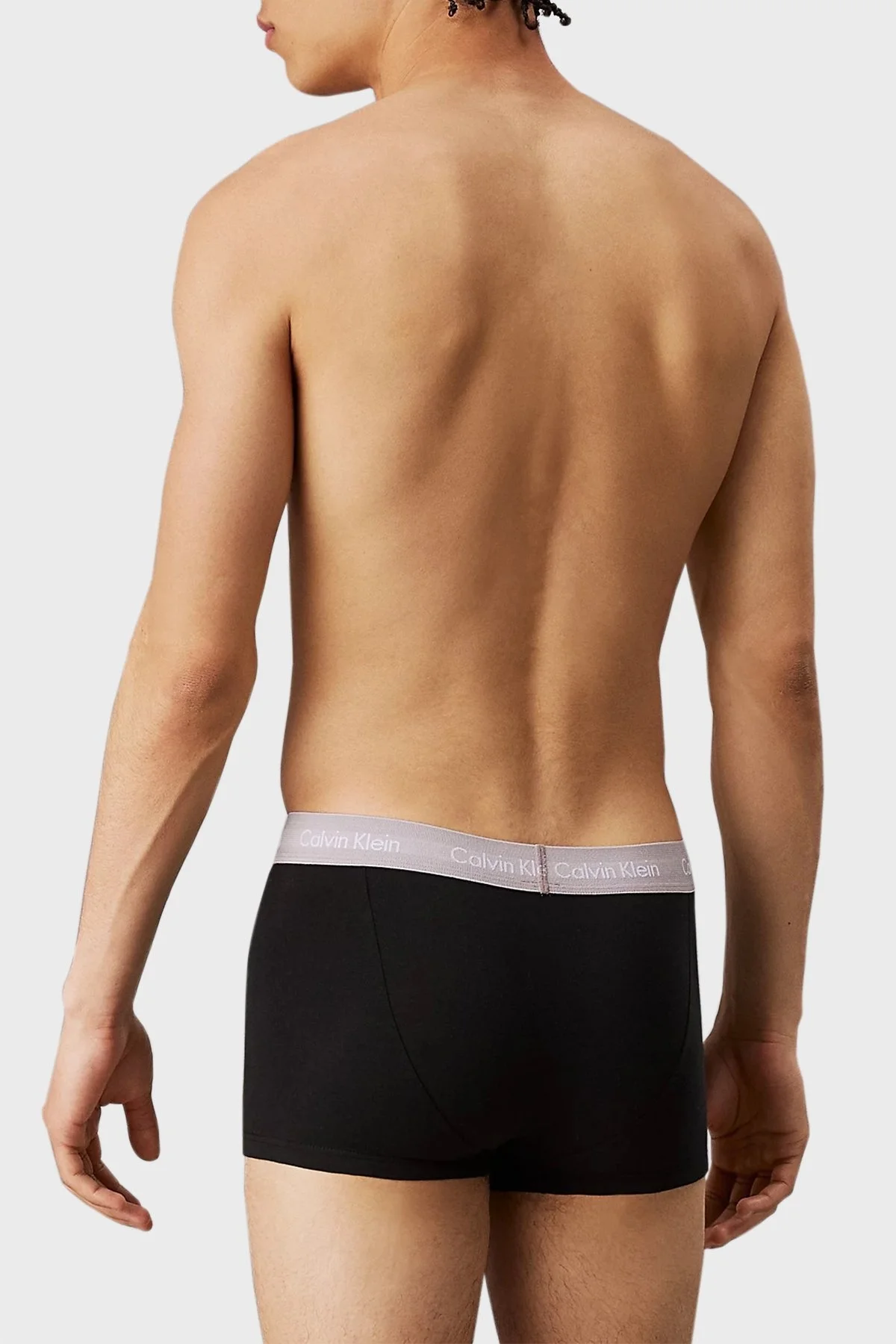 Calvin Klein Pamuk Karışımlı Düşük Bel 3 Pack 0000U2664GQRV Erkek Boxer 0000U2664G QRV SİYAH - 3