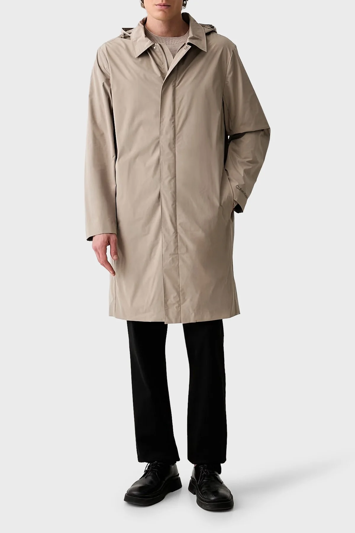 Calvin Klein Pamuk Karışımlı Straight Fit LV04LF600GUB1 Erkek Pantolon LV04LF600G UB1 SİYAH - 2