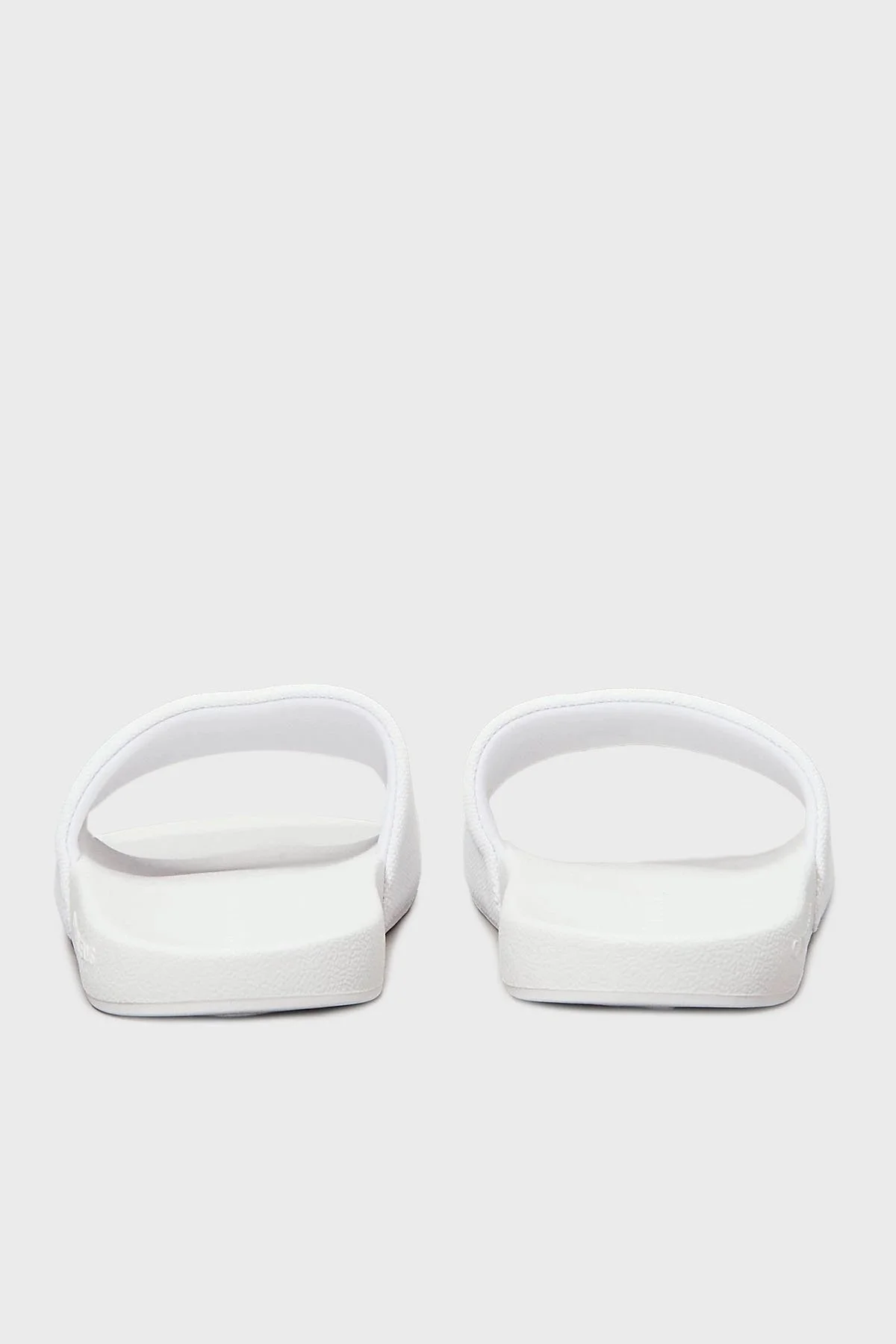 Calvin Klein Pamuk ve Kanvas Logolu YW0YW0183501W Bayan Terlik YW0YW01835 01W BEYAZ-SİYAH - 11