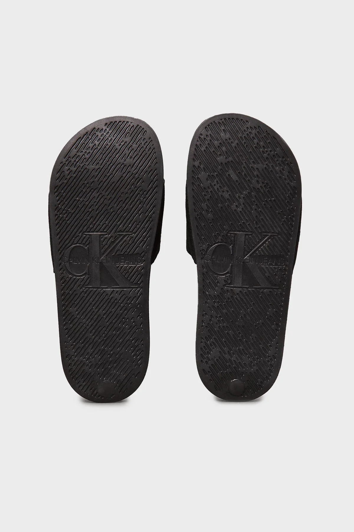 Calvin Klein Pamuk ve Kanvas Logolu YW0YW018350GM Bayan Terlik YW0YW01835 0GM SİYAH - 14