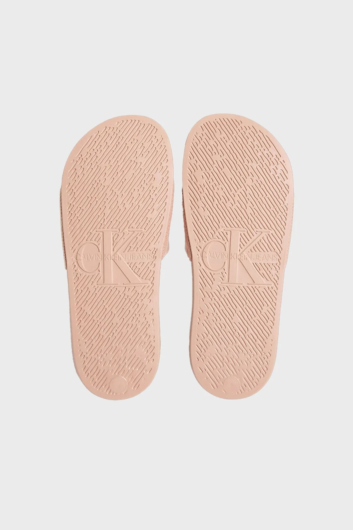 Calvin Klein Pamuk ve Kanvas Logolu YW0YW01835TCP Bayan Terlik YW0YW01835 TCP PEMBE - 7
