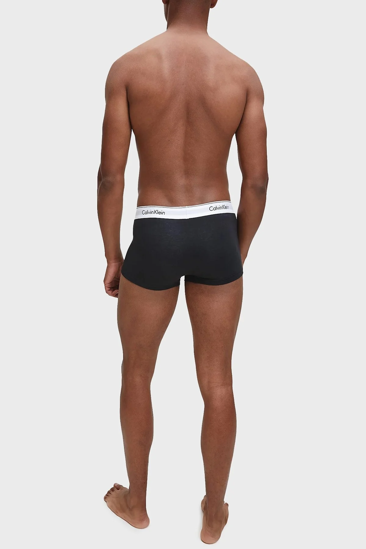 Calvin Klein Pamuklu 3 Pack Erkek Boxer 0000U2664G 998 SİYAH-BEYAZ-GRİ - 4