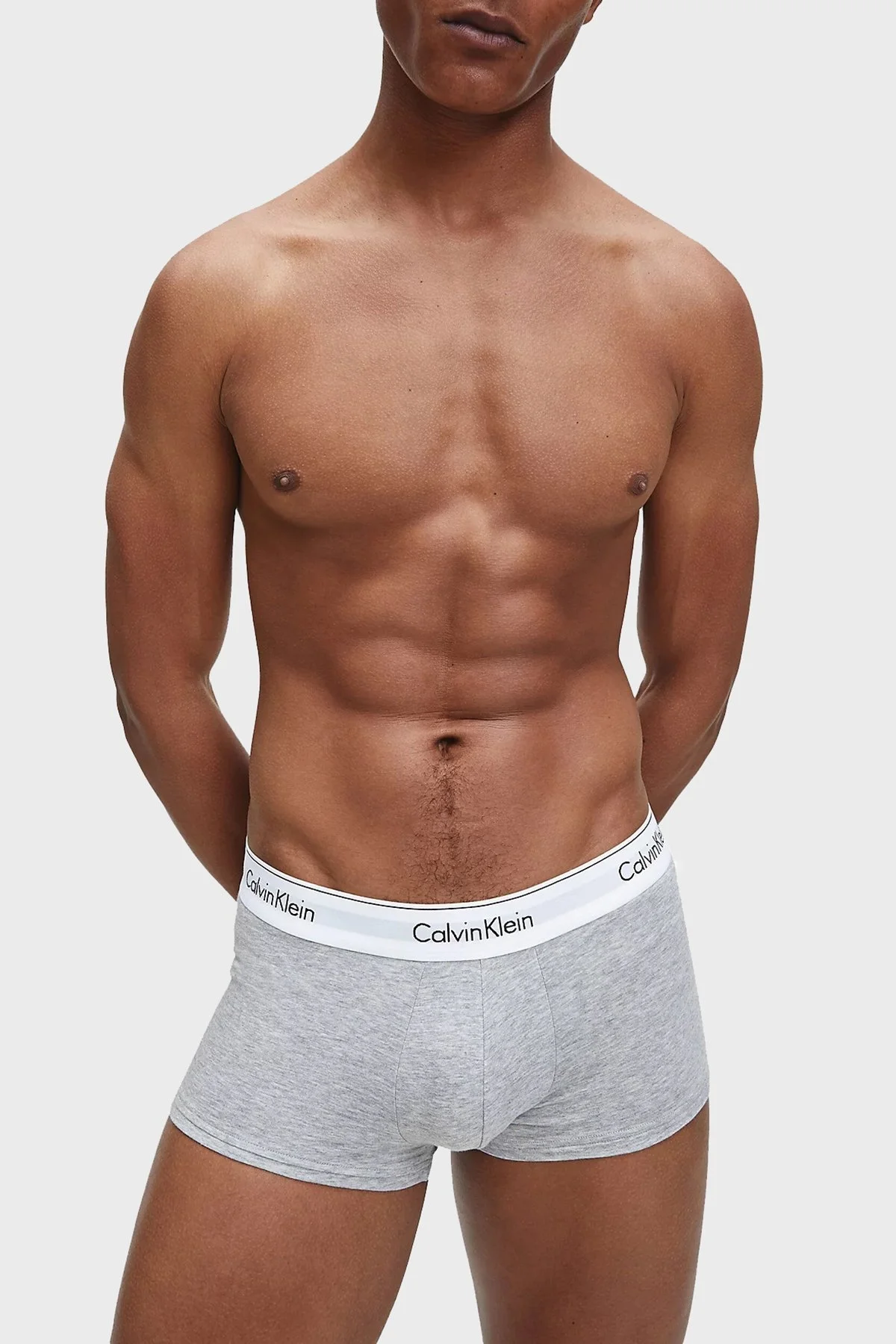 Calvin Klein Pamuklu 3 Pack Erkek Boxer 0000U2664G 998 SİYAH-BEYAZ-GRİ - 7