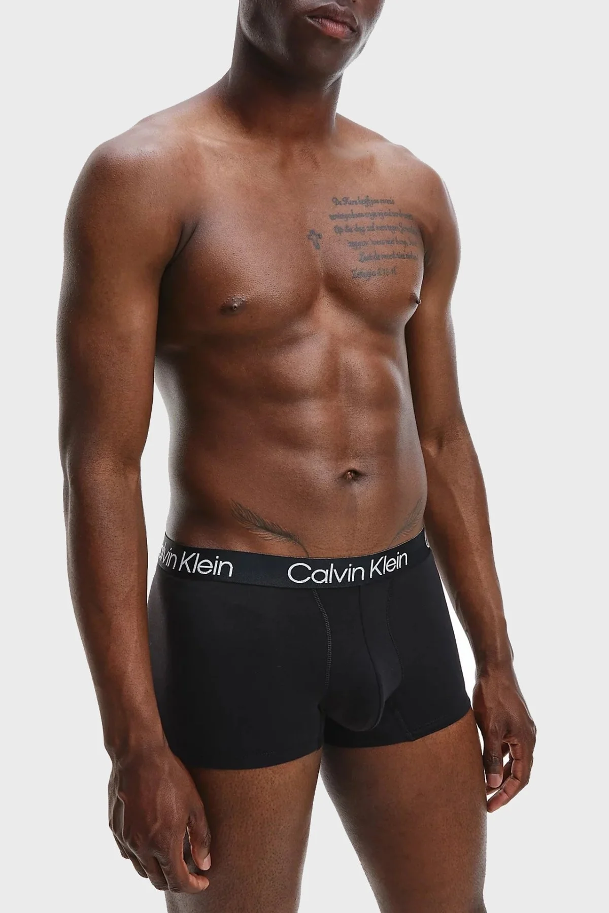 Calvin Klein Pamuklu 3 Pack Erkek Boxer 000NB2970A 7V1 SİYAH - 2