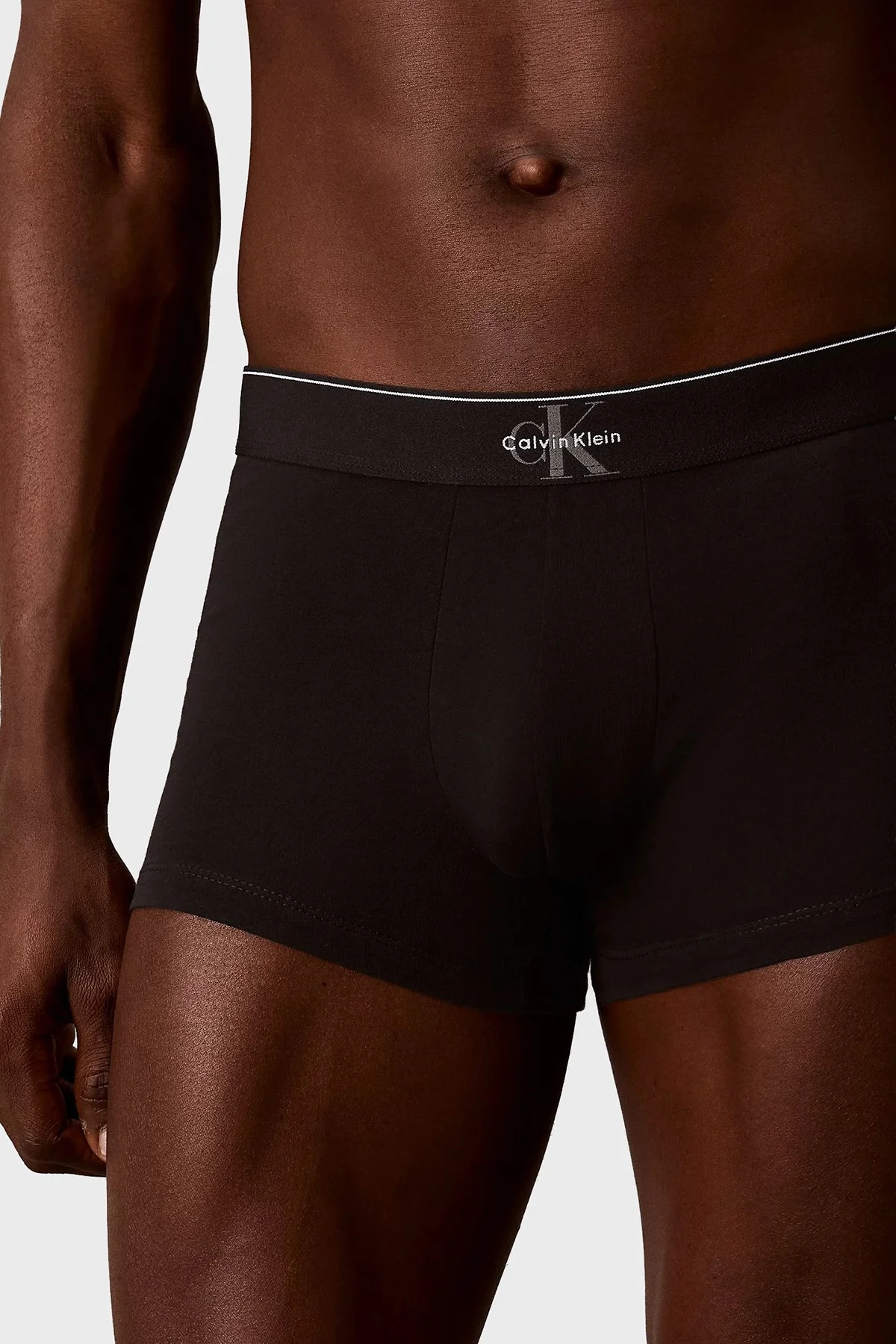 Calvin Klein Pamuklu 3 Pack LV00NB4472UB1 Erkek Boxer LV00NB4472 UB1 SİYAH - 5