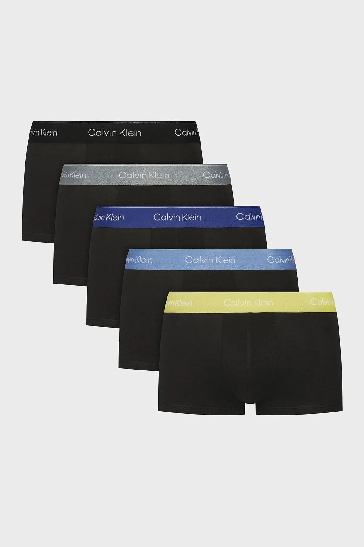 Calvin Klein Pamuklu 5 Pack LV00NB439040Y Erkek Boxer LV00NB4390 40Y SİYAH - 1