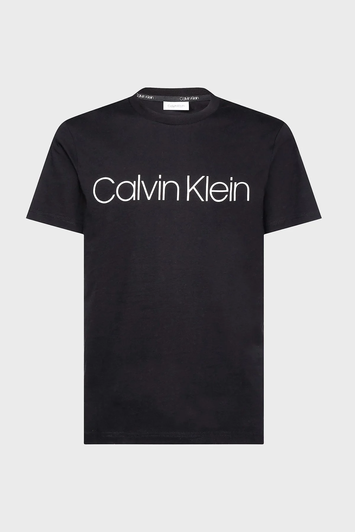 Calvin Klein Pamuklu Baskılı Regular Fit Bisiklet Yaka Erkek T Shirt K10K104063 002 SİYAH - 5