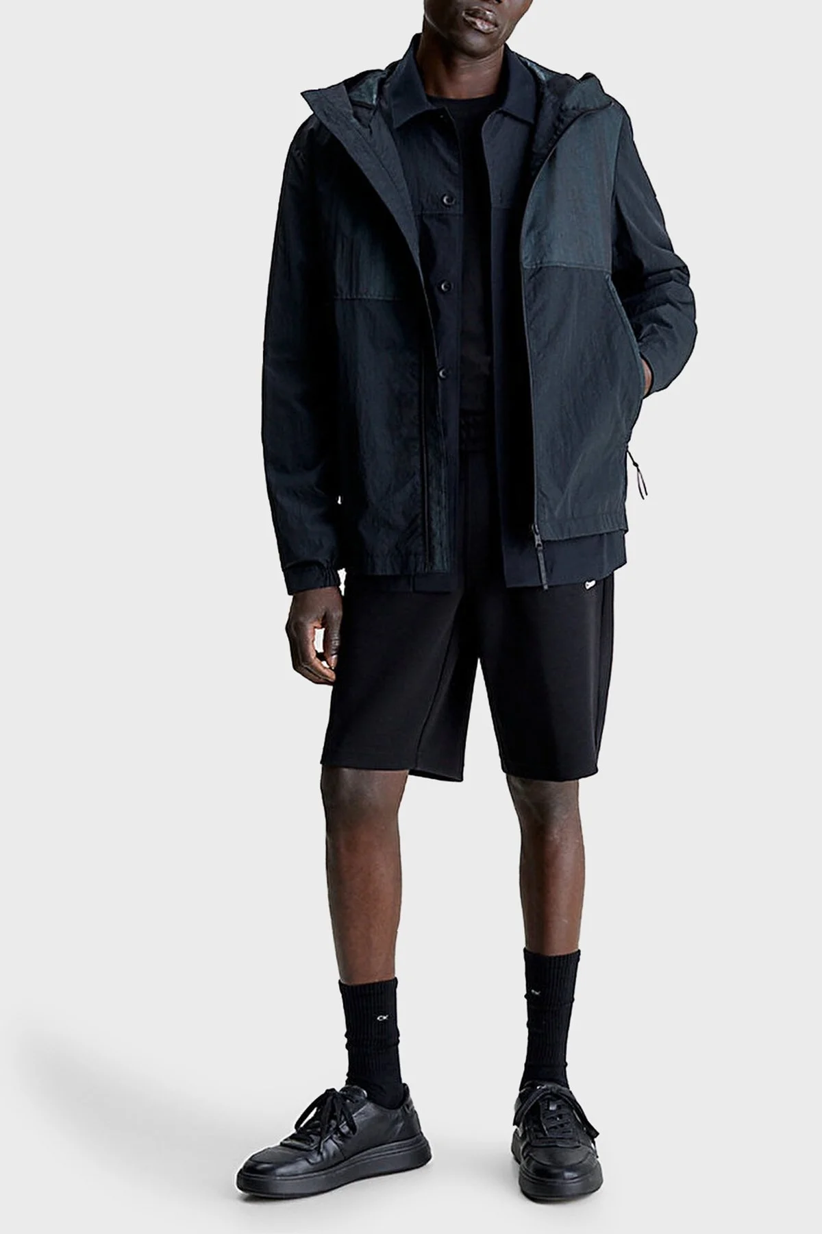 Calvin Klein Pamuklu Elastik Bel Regular Fit K10K111208BEH Erkek Short K10K111208 BEH SİYAH - 4