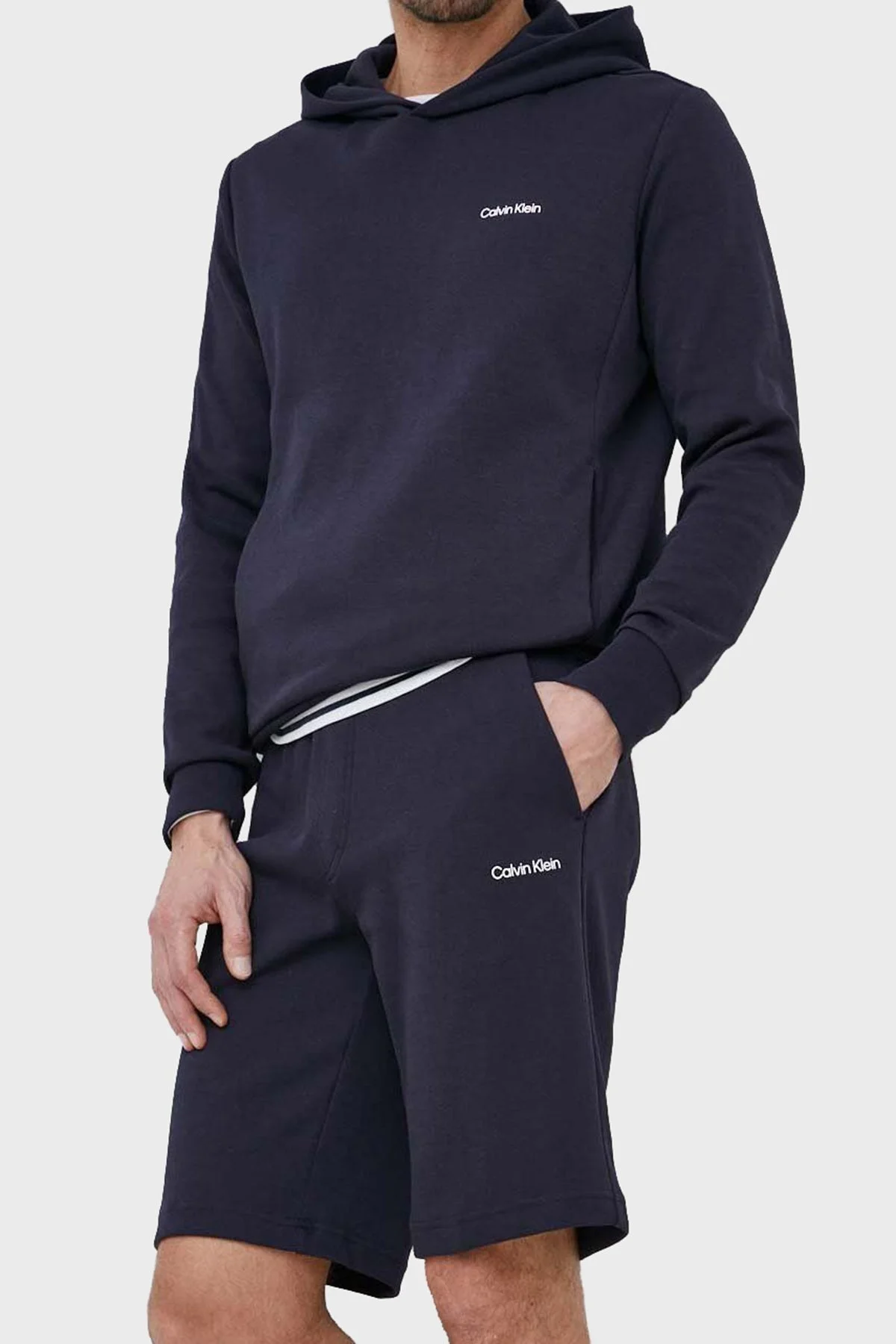 Calvin Klein Pamuklu Elastik Bel Regular Fit K10K111208CHW Erkek Short K10K111208 CHW LACİVERT - 1