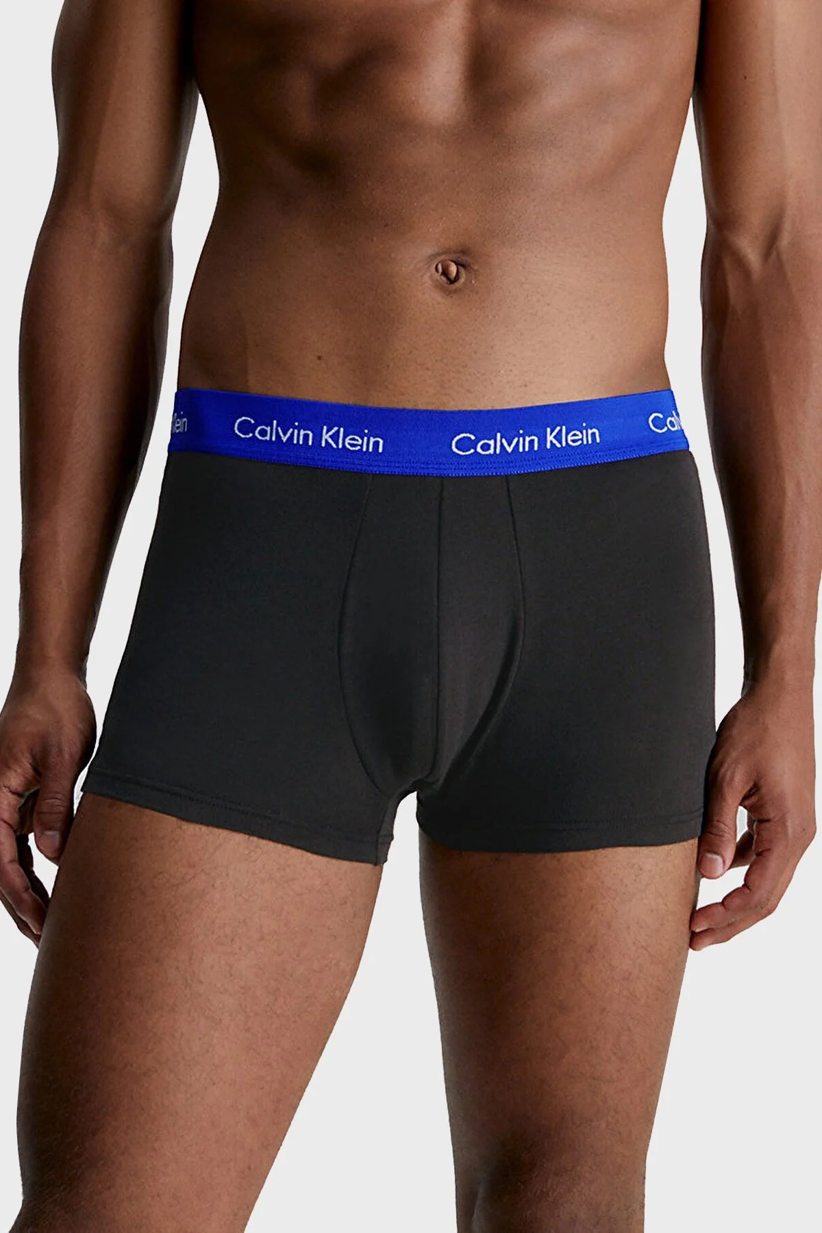Calvin Klein Pamuklu Esnek 3 Pack 0000U2664GH4X Erkek Boxer 0000U2664G H4X SİYAH - 2