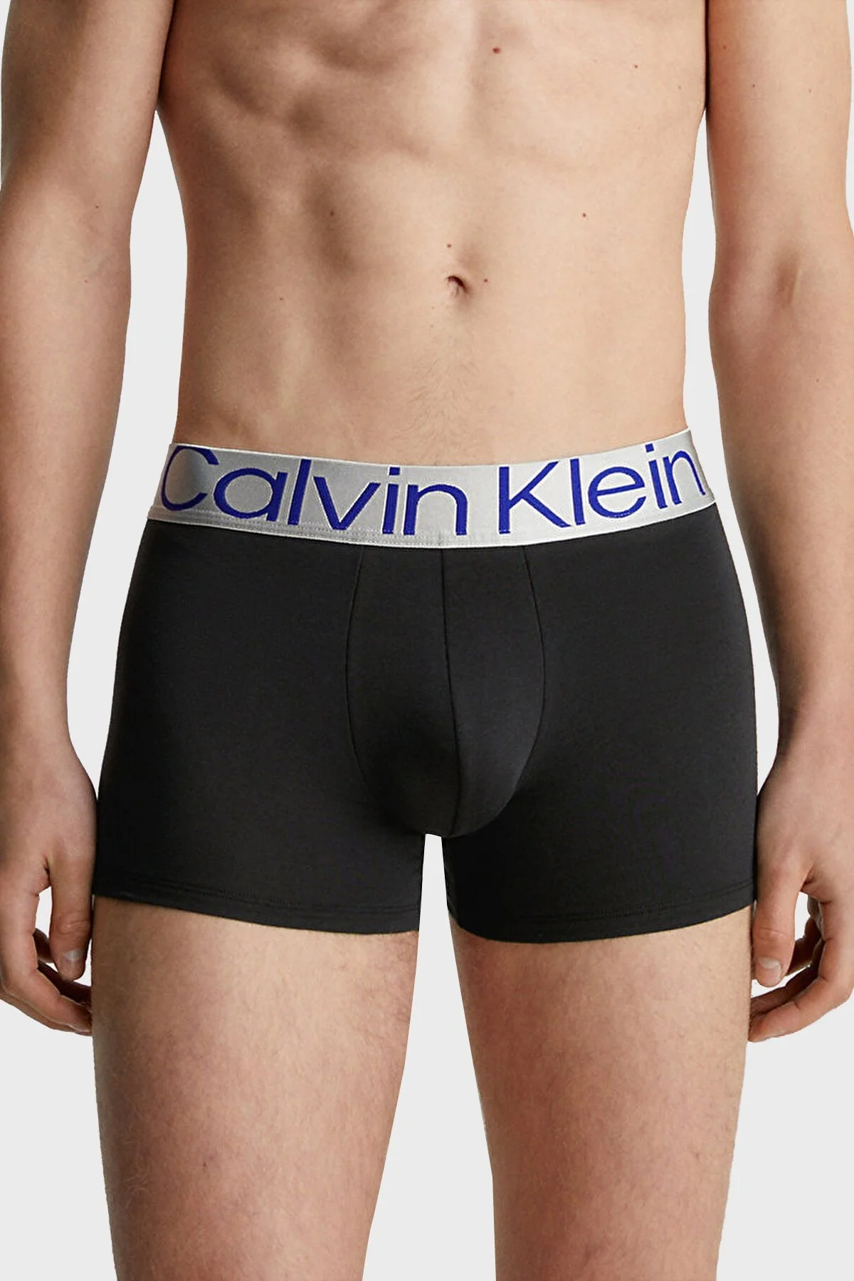 Calvin Klein Pamuklu Esnek 3 Pack 000NB3130AGID Erkek Boxer 000NB3130A GID SİYAH - 2