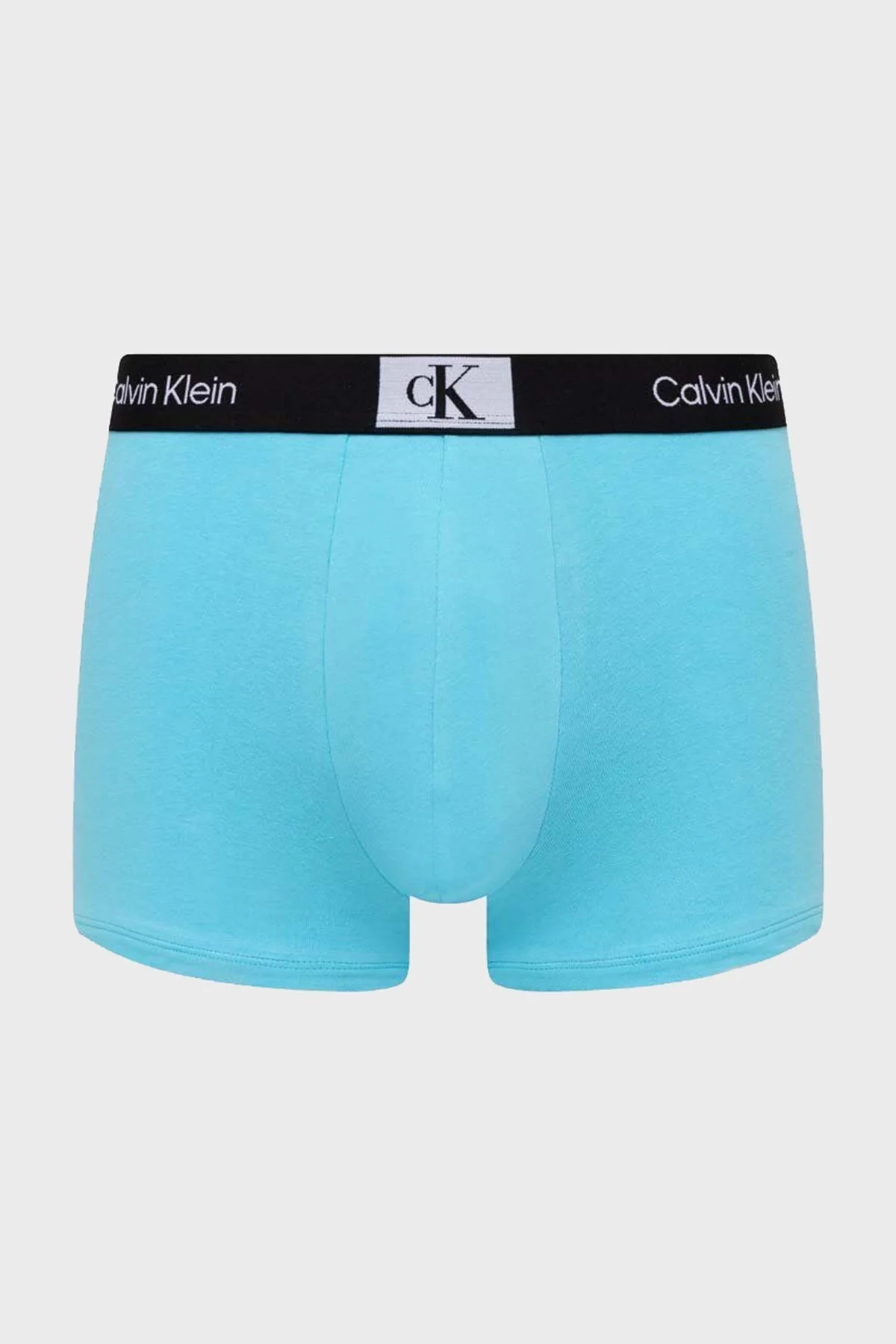 Calvin Klein Pamuklu Esnek 3 Pack 000NB3528EI0Q Erkek Boxer 000NB3528E I0Q Mavi-Siyah-Siyah Mavi - 2