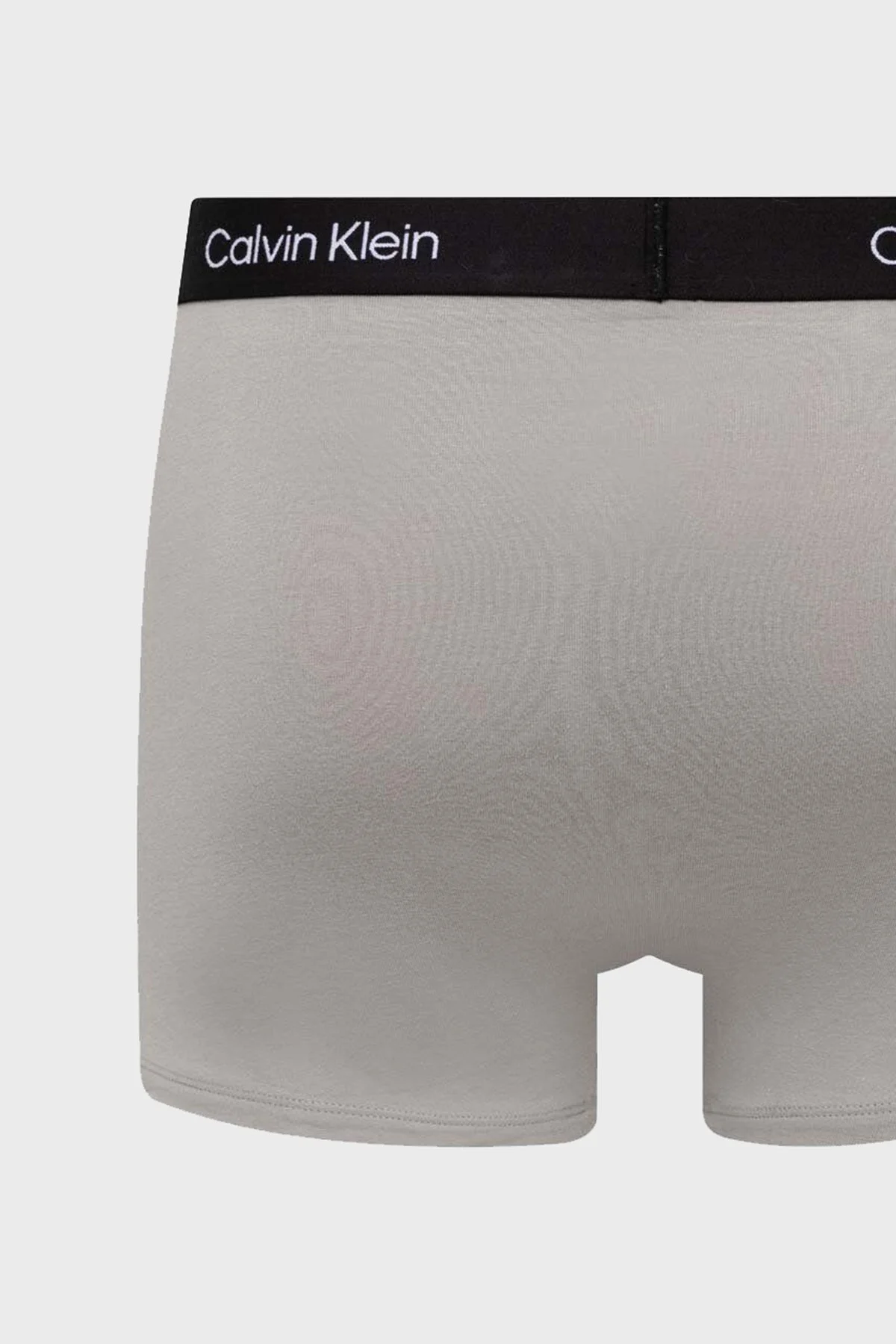 Calvin Klein Pamuklu Esnek 3 Pack 000NB3528EI0Q Erkek Boxer 000NB3528E I0Q Mavi-Siyah-Siyah Mavi - 7