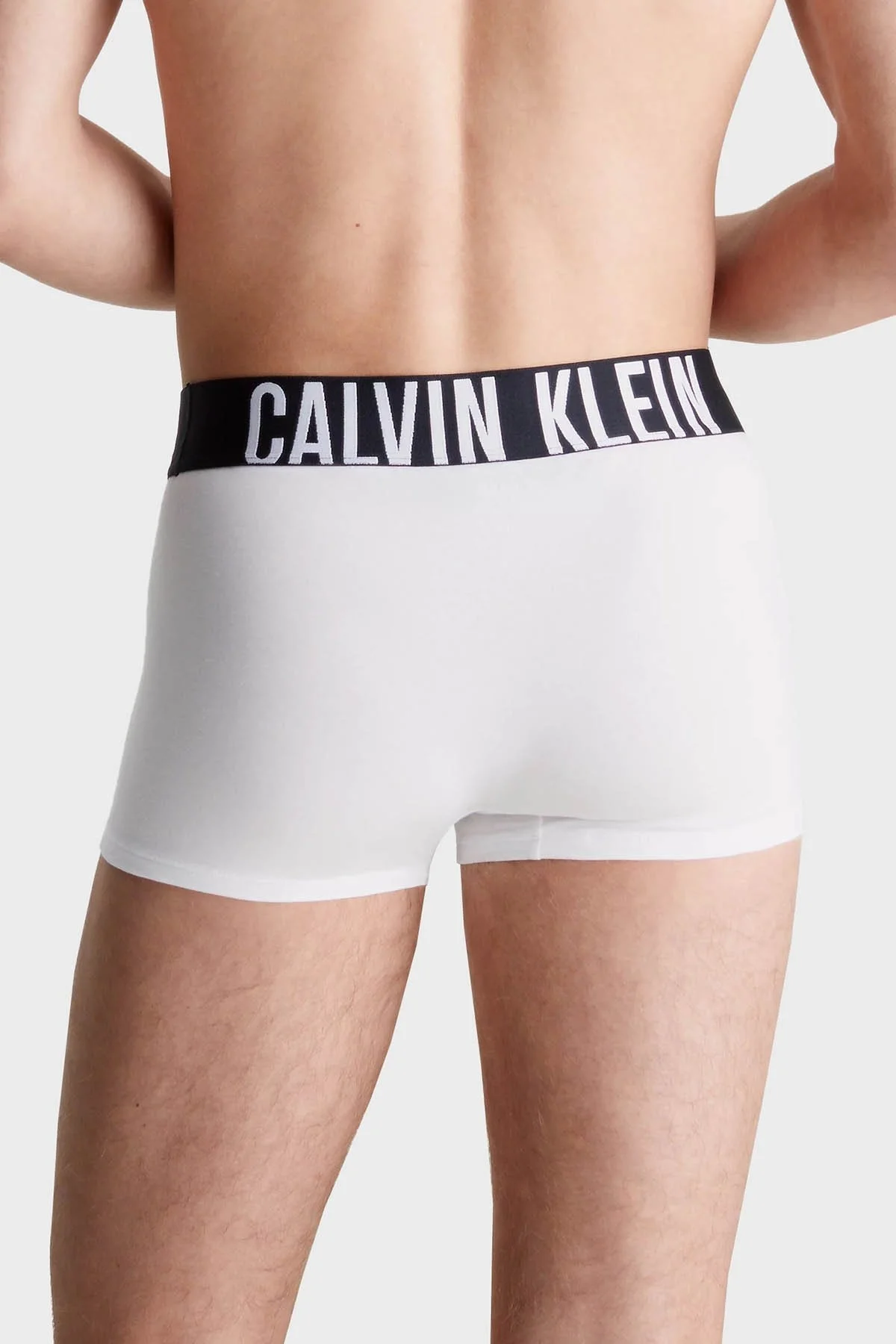 Calvin Klein Pamuklu Esnek 3 Pack 000NB3608AMPI Erkek Boxer 000NB3608A MPI SİYAH-BEYAZ-GRİ - 3