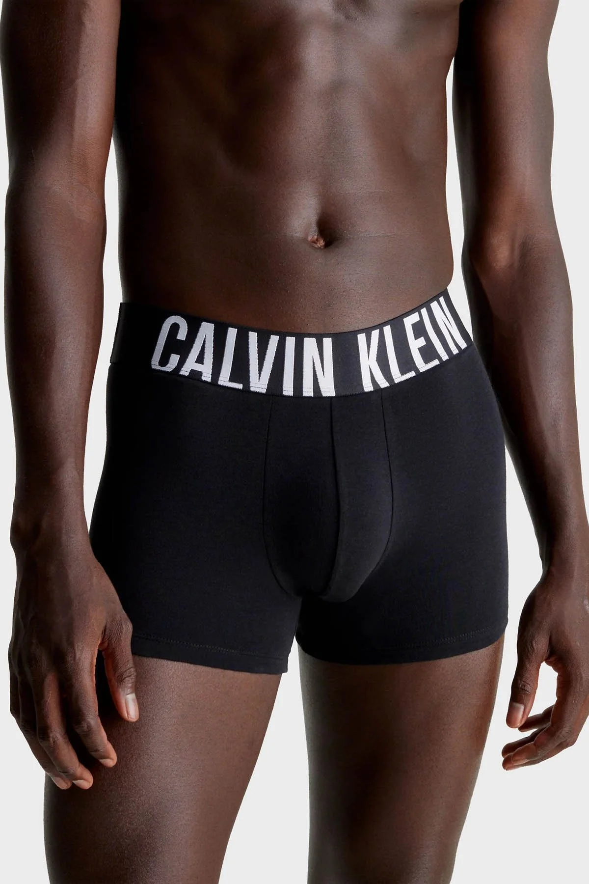 Calvin Klein Pamuklu Esnek 3 Pack 000NB3608AUB1 Erkek Boxer 000NB3608A UB1 SİYAH - 2
