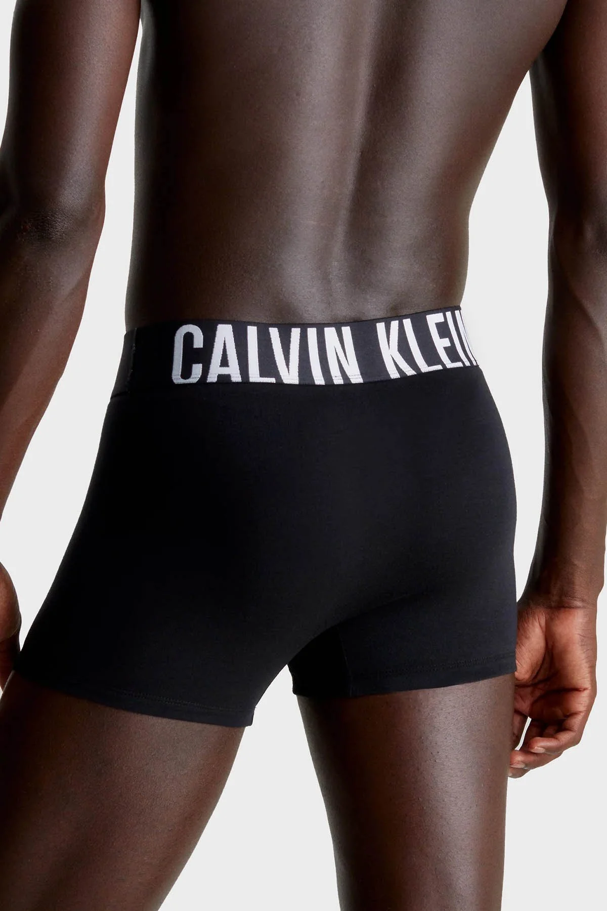 Calvin Klein Pamuklu Esnek 3 Pack 000NB3608AUB1 Erkek Boxer 000NB3608A UB1 SİYAH - 4