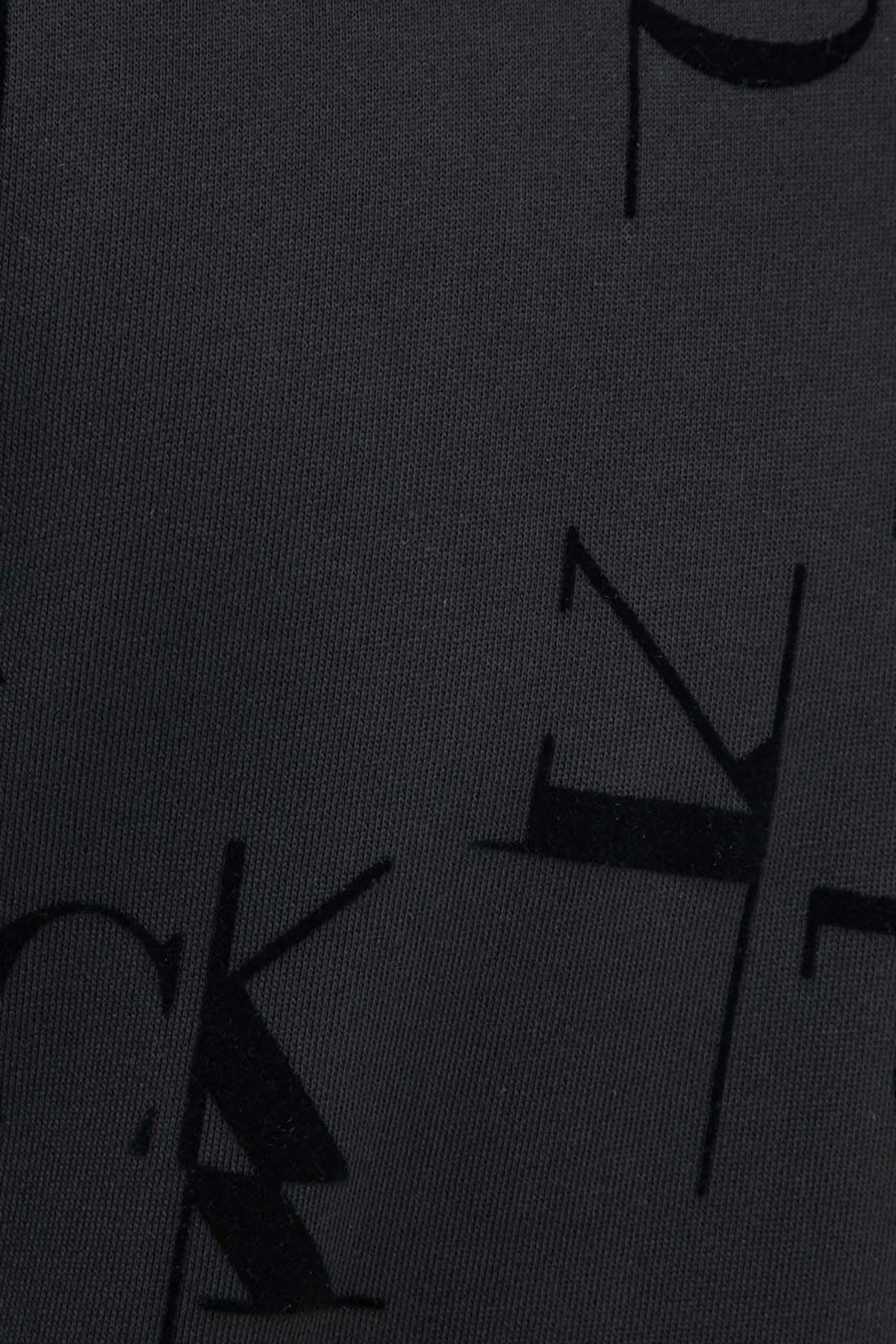 Calvin Klein Pamuklu Kapüşonlu J30J3256420GK Erkek Sweat J30J325642 0GK SİYAH - 5