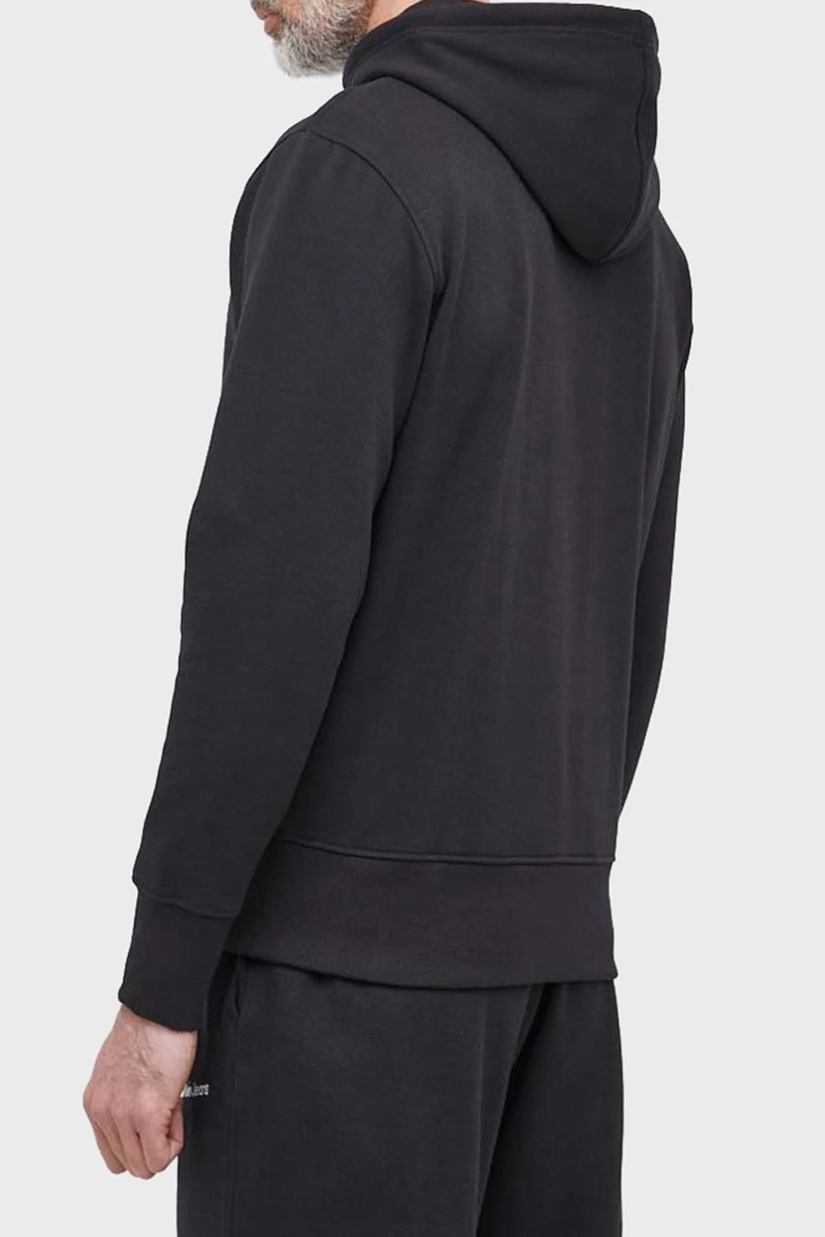 Calvin Klein Pamuklu Kapüşonlu Kanguru Cepli Regular Fit J30J322894BEH Erkek Sweat J30J322894 BEH SİYAH - 2