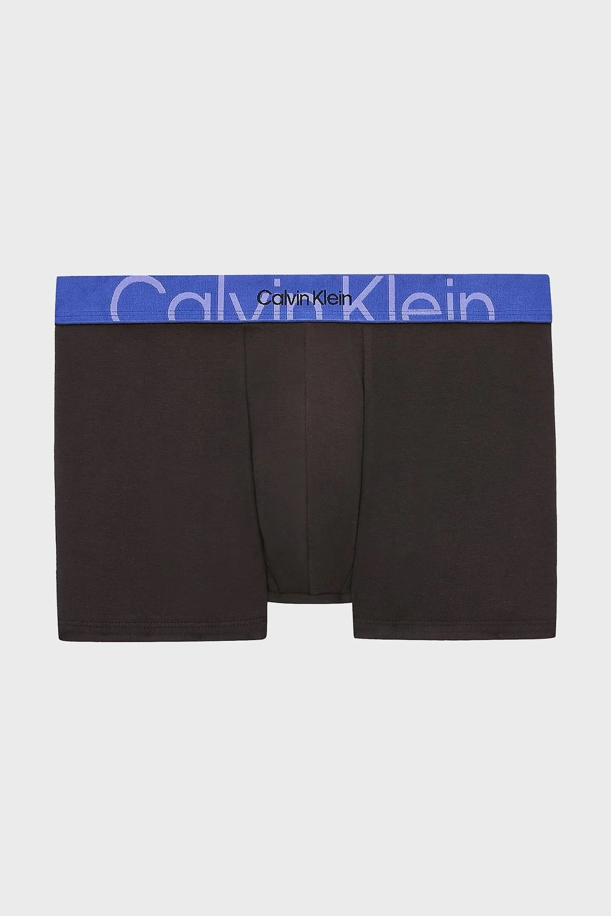Calvin Klein Pamuklu Konforlu Esnek Erkek Boxer 000NB3302A 5L9 SİYAH-SAKS - 1