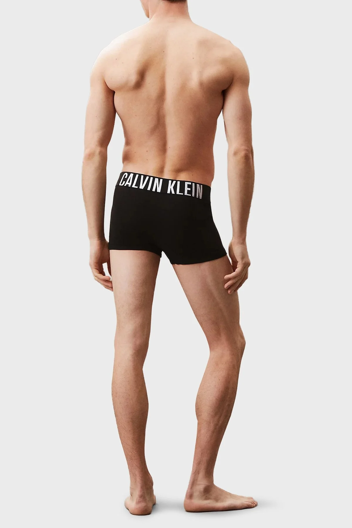 Calvin Klein Pamuklu Logolu 3 Pack 000NB3608AVVL Erkek Boxer 000NB3608A VVL SİYAH - 9