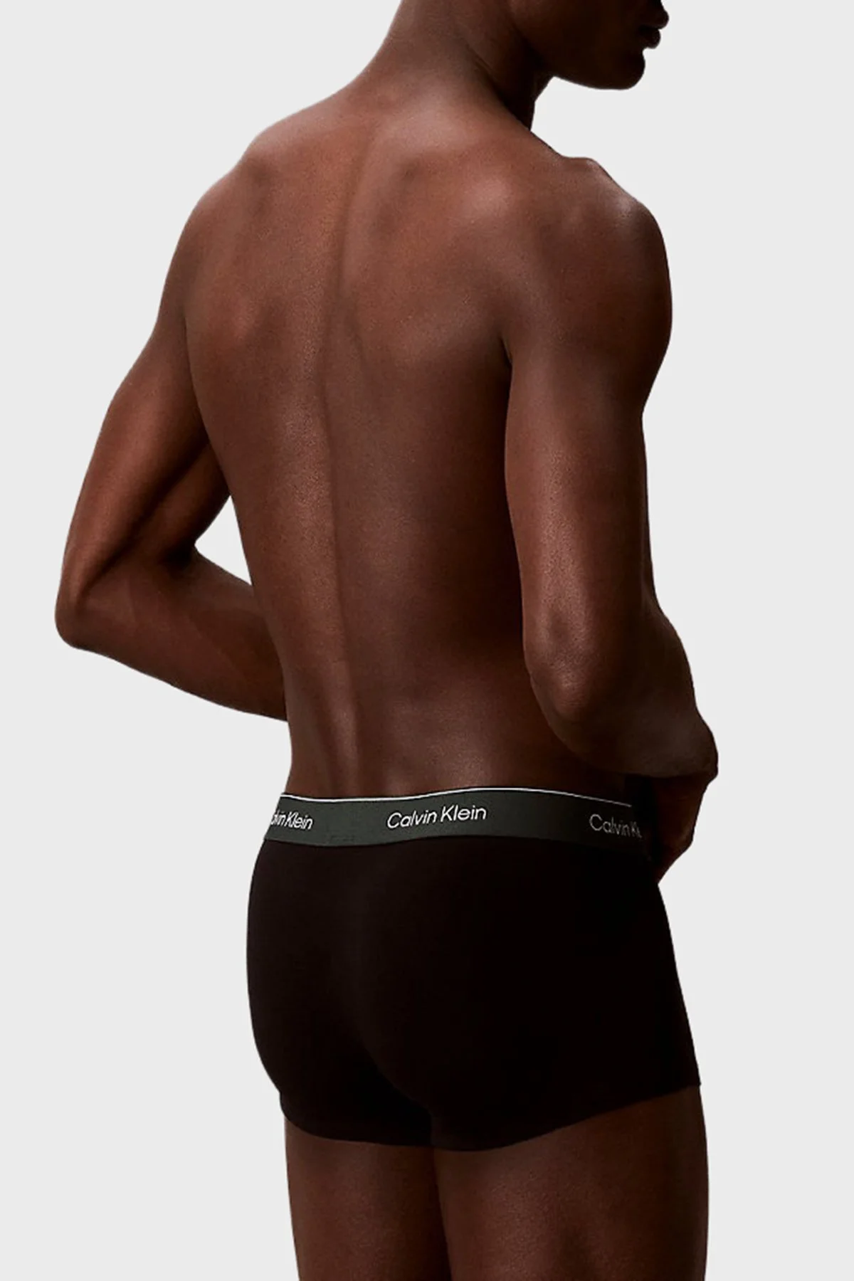 Calvin Klein Pamuklu Logolu 3 Pack LV00NB43893ZK Erkek Boxer LV00NB4389 3ZK Siyah - 4