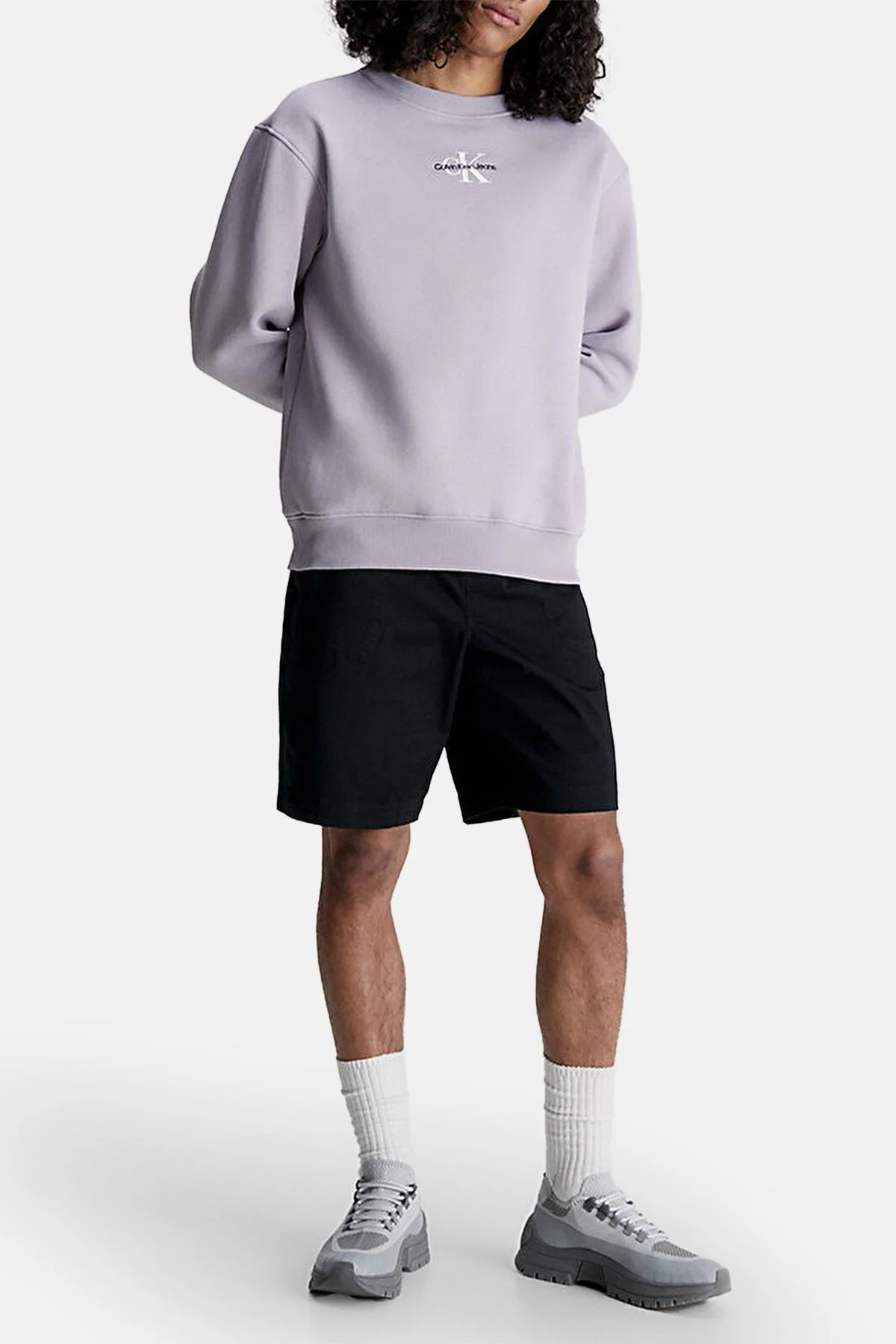 Calvin Klein Erkek Sweat J30J323434 PC1 MOR - 3