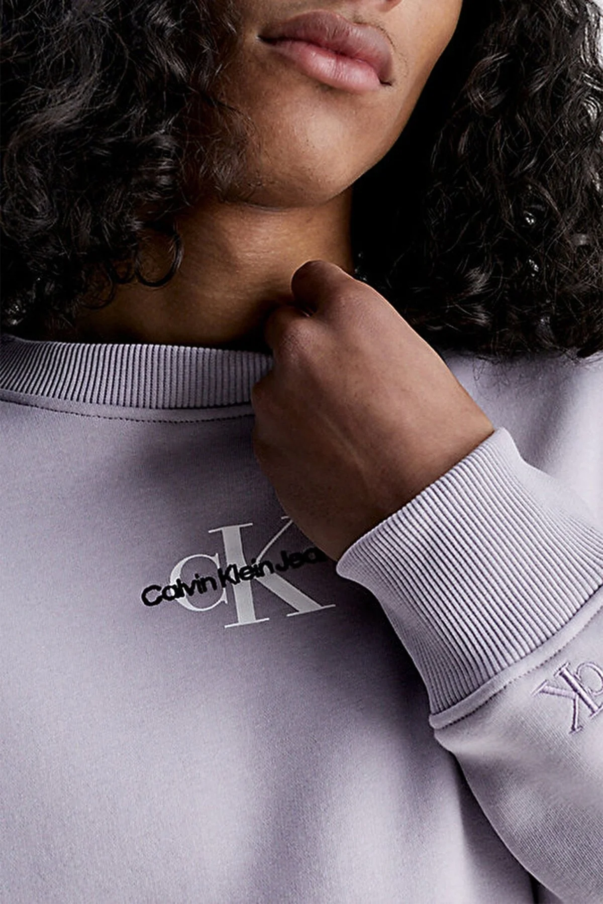 Calvin Klein Erkek Sweat J30J323434 PC1 MOR - 4