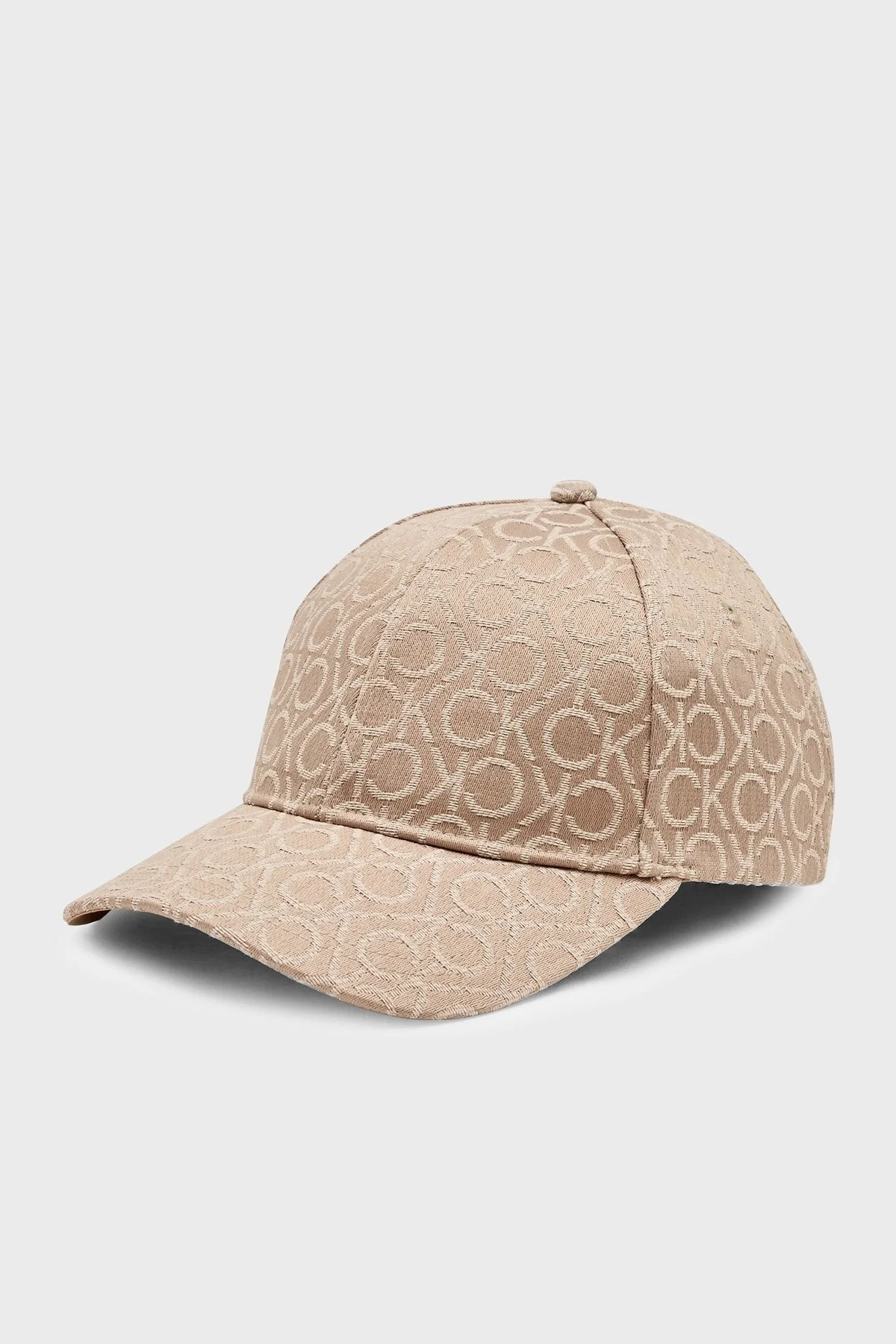 Calvin Klein Pamuklu Logolu K60K6120320HE Bayan Şapka K60K612032 0HE BEJ - 1