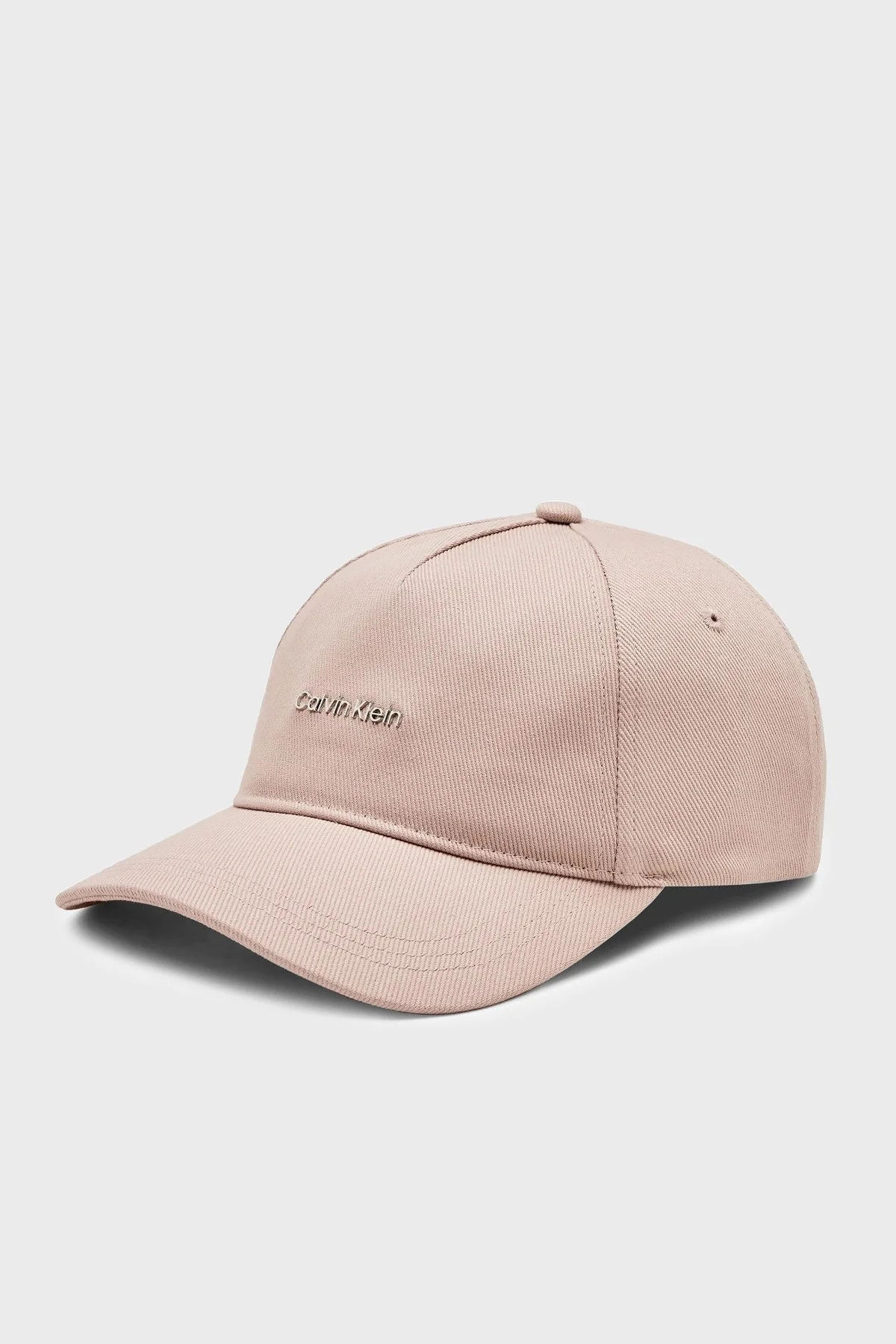 Calvin Klein Pamuklu Logolu K60K612764PE1 Bayan Şapka K60K612764 PE1 PUDRA - 1