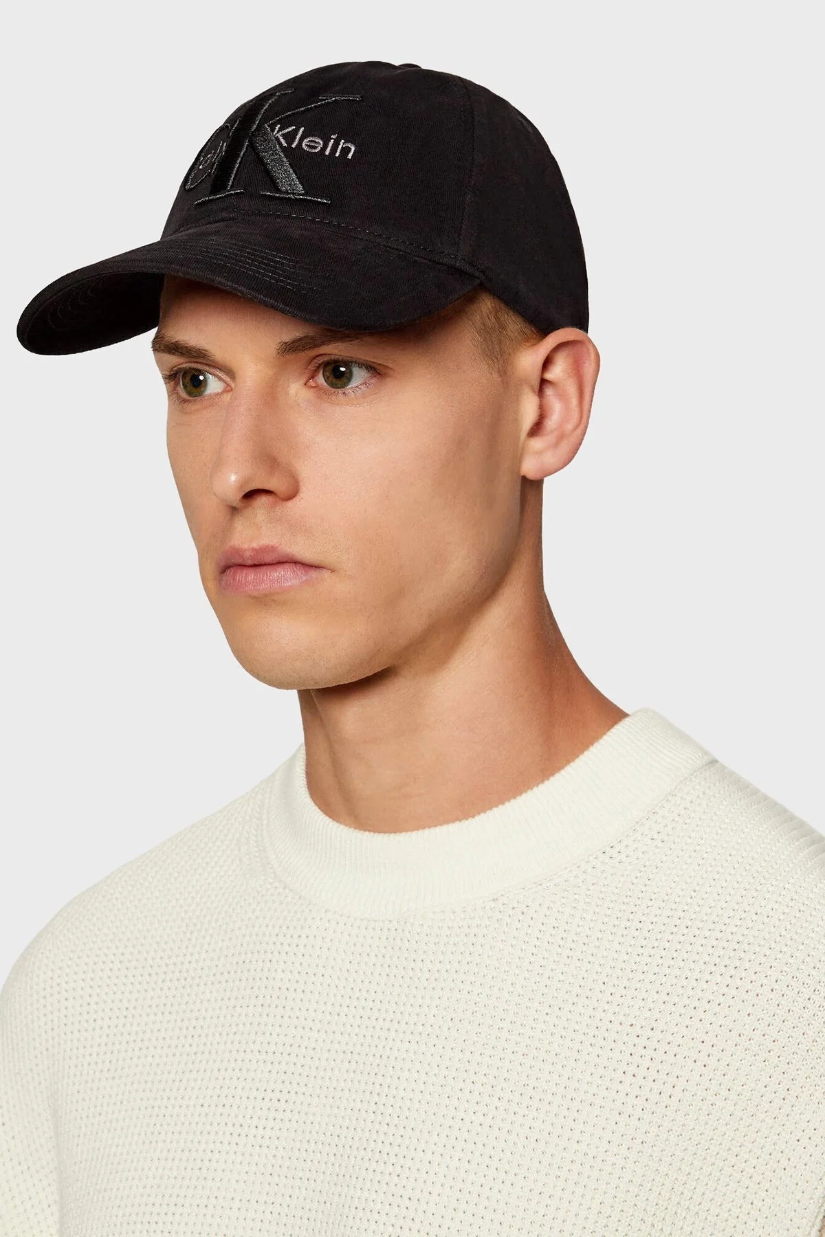 Calvin Klein Pamuklu Logolu LV04D5039GUB1 Erkek Şapka LV04D5039G UB1 SİYAH - 3