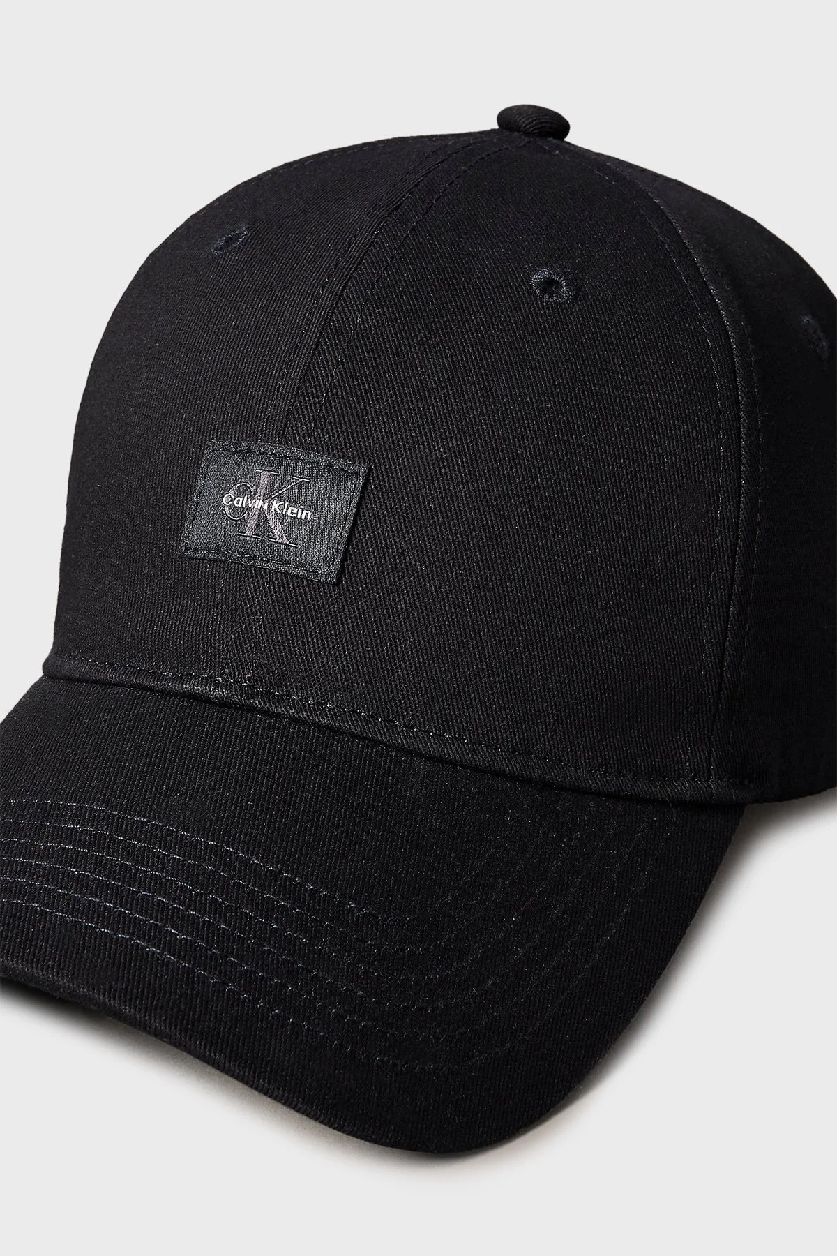 Calvin Klein Pamuklu Logolu LV04D5077GUB1 Erkek Şapka LV04D5077G UB1 SİYAH - 3