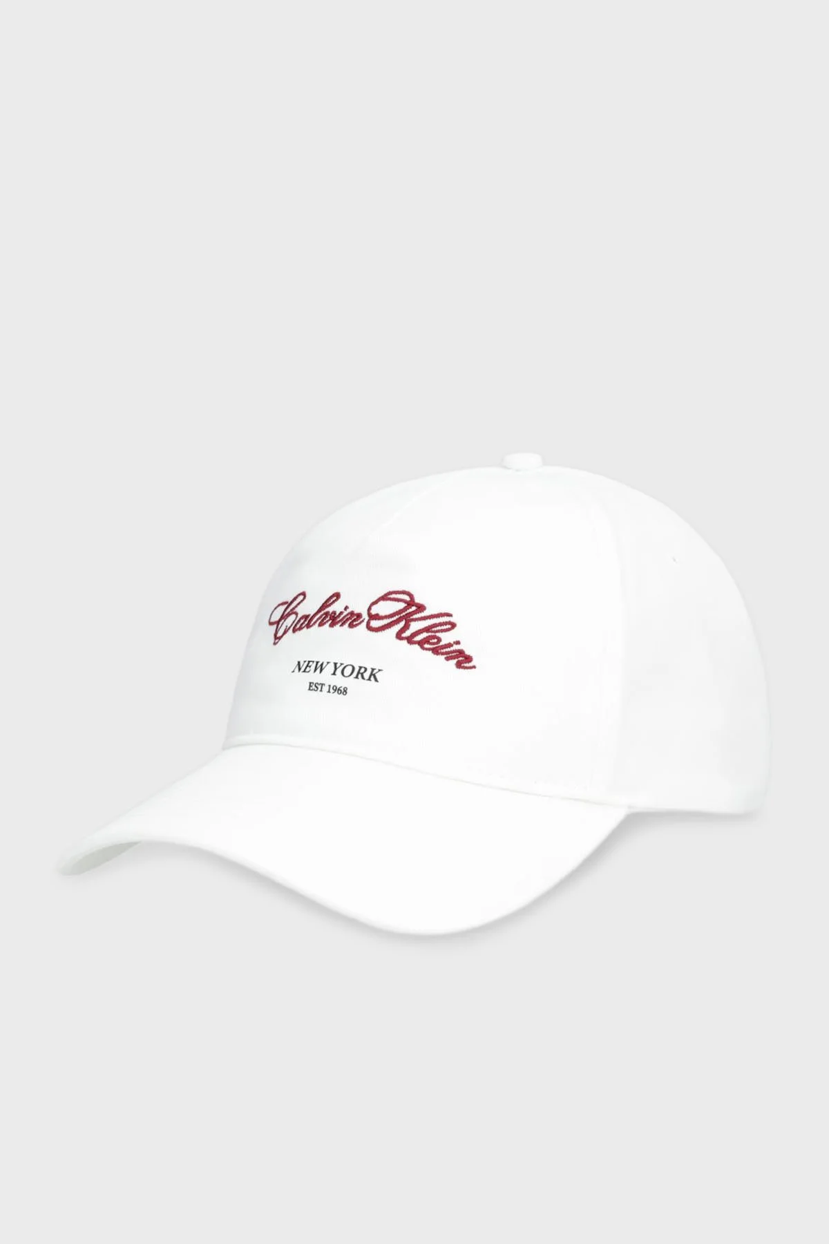Calvin Klein Pamuklu Logolu LV04F5085GYAF Bayan Şapka LV04F5085G YAF EKRU - 1