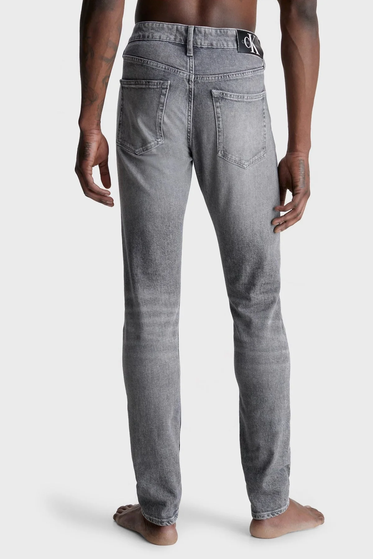Calvin Klein Jeans Erkek Kot Pantolon J30J323349 1BZ GRİ - 2