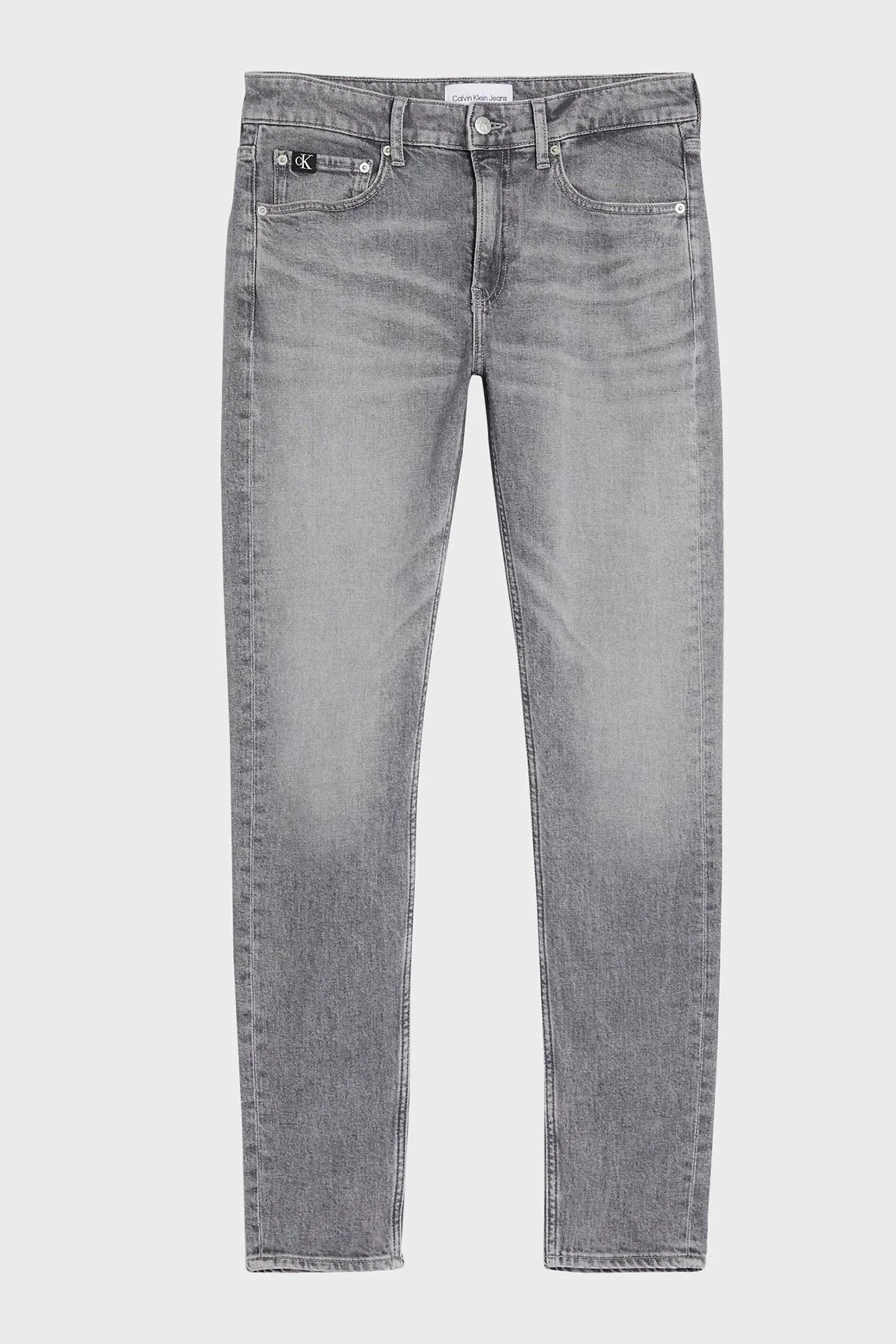 Calvin Klein Jeans Erkek Kot Pantolon J30J323349 1BZ GRİ - 5