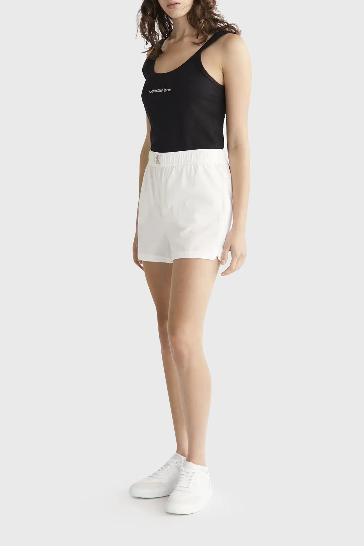 Calvin Klein Pamuklu Regular Fit Askılı J20J221064BEH Bayan Top J20J221064 BEH SİYAH - 3