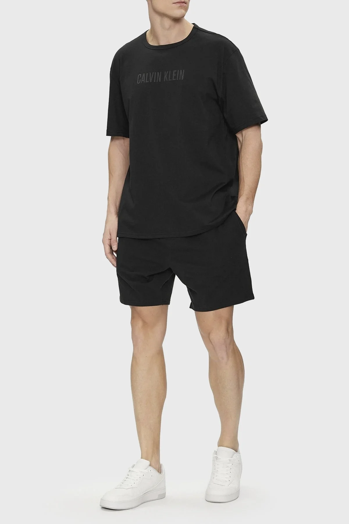 Calvin Klein Pamuklu Regular Fit Bisiklet Yaka 000NM2567EUB1 Erkek T Shirt 000NM2567E UB1 SİYAH - 3