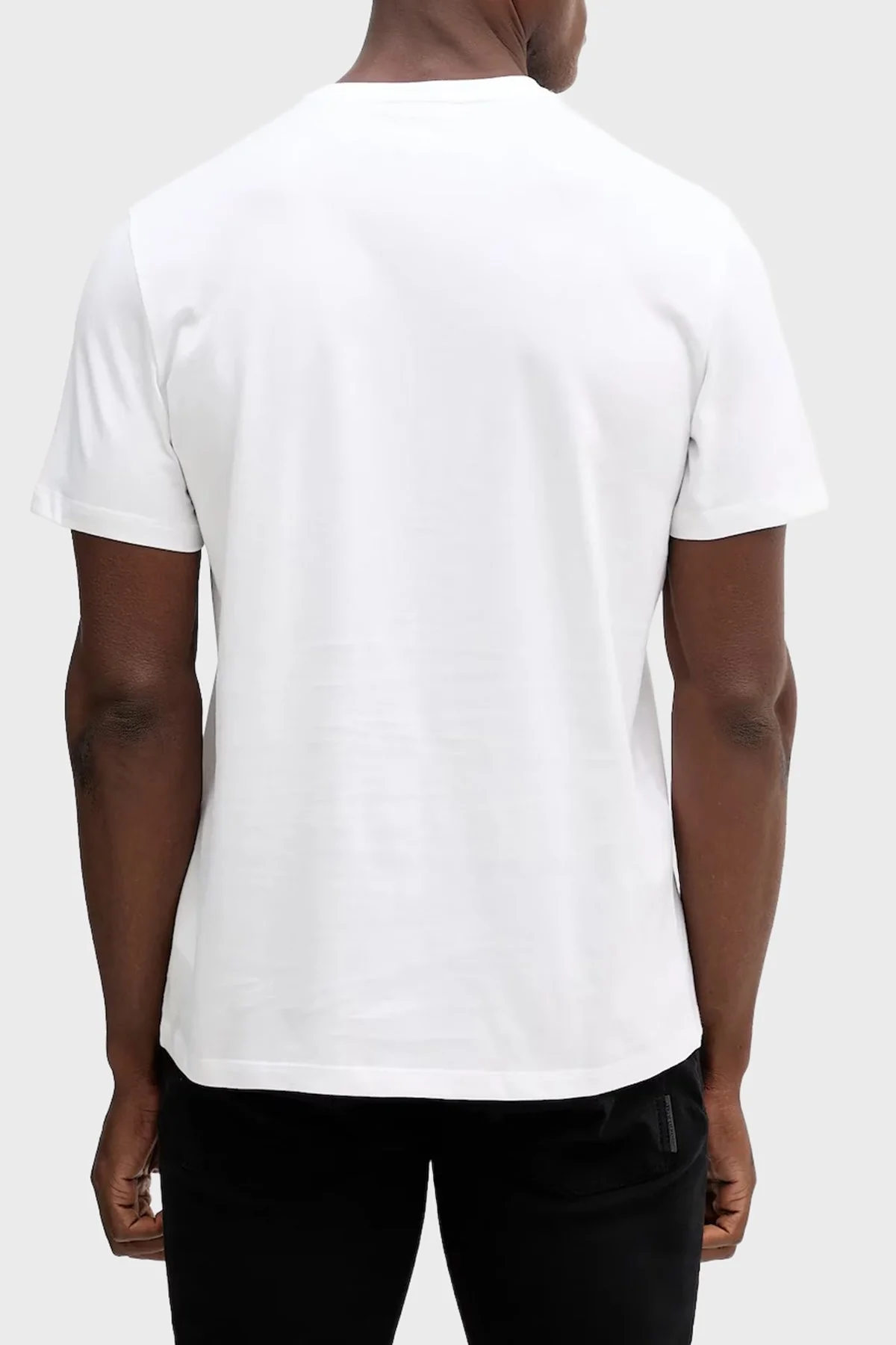 Calvin Klein Pamuklu Regular Fit Bisiklet Yaka 2 Pack LV04RD001G3GE Erkek T Shirt LV04RD001G 3GE SİYAH-BEYAZ - 11