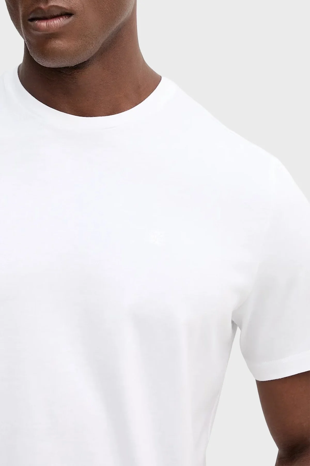 Calvin Klein Pamuklu Regular Fit Bisiklet Yaka 2 Pack LV04RD001G3GE Erkek T Shirt LV04RD001G 3GE SİYAH-BEYAZ - 12