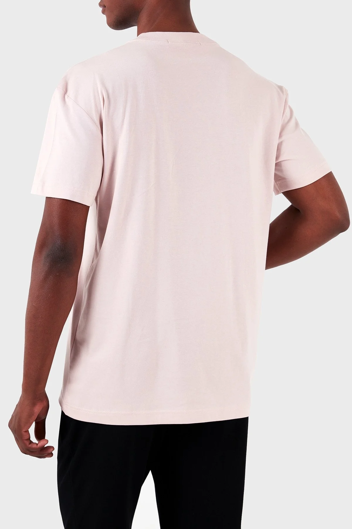 Calvin Klein Pamuklu Regular Fit Bisiklet Yaka J30J324671TF6 Erkek T Shirt J30J324671 TF6 PUDRA - 2