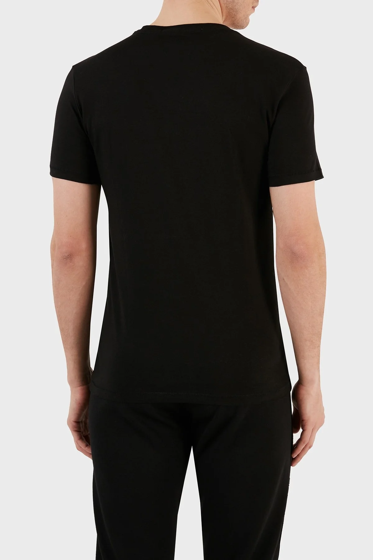 Calvin Klein Pamuklu Regular Fit Bisiklet Yaka J30J324682BEH Erkek T Shirt J30J324682 BEH SİYAH - 2