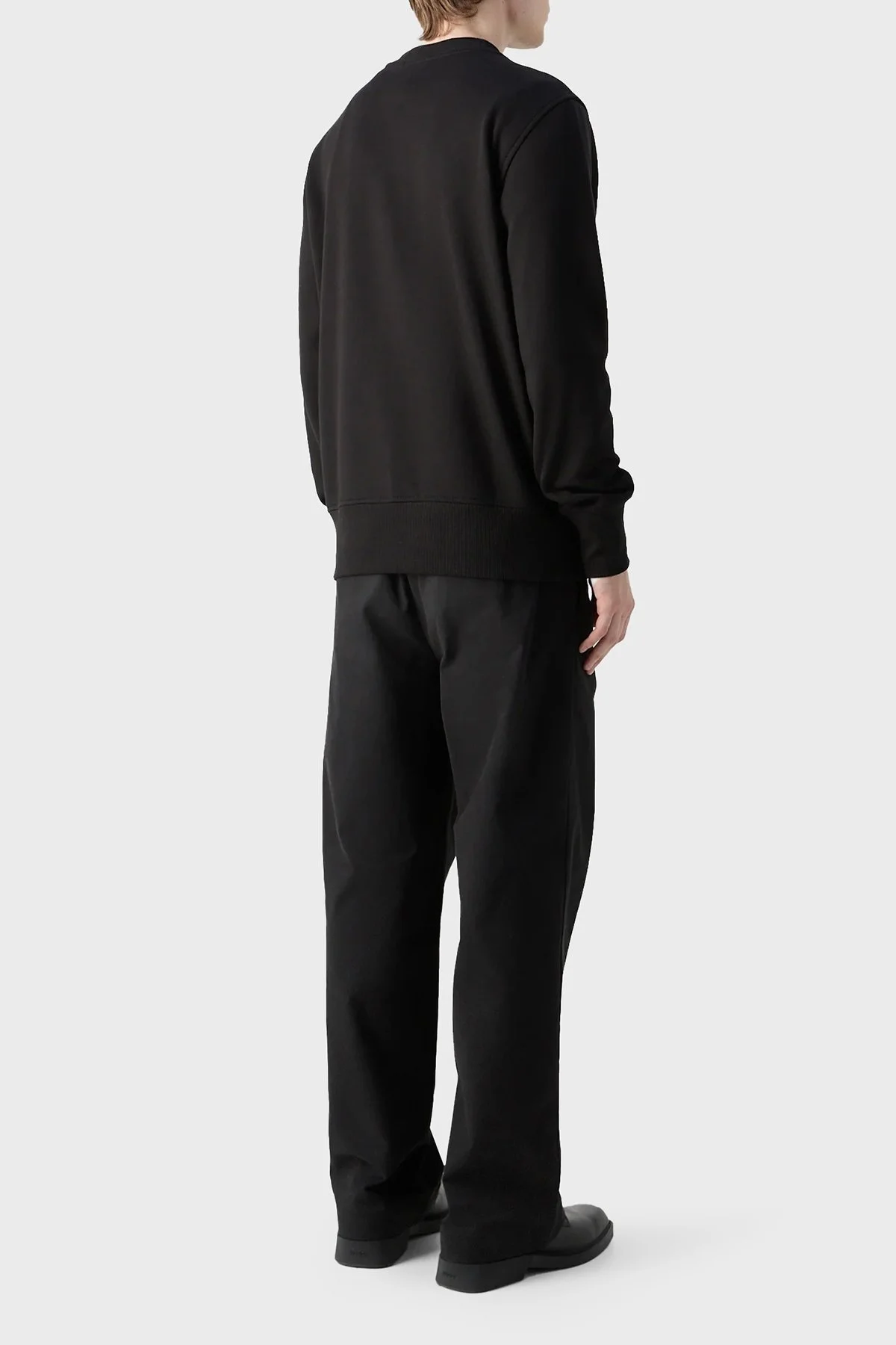 Calvin Klein Pamuklu Regular Fit Bisiklet Yaka J30J326877BEH Erkek Sweat J30J326877 BEH SİYAH - 9