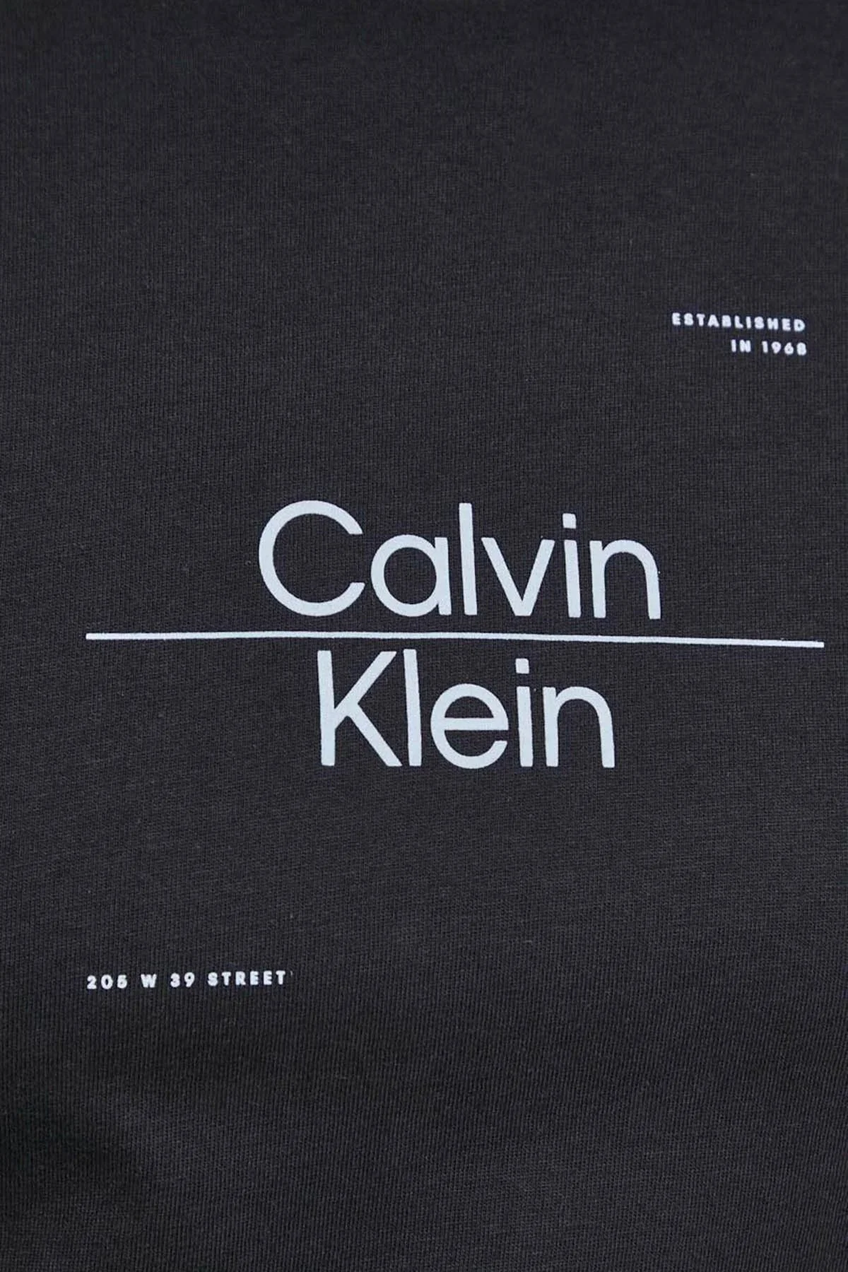 Calvin Klein Pamuklu Regular Fit Bisiklet Yaka K10K112489BEH Erkek T Shirt K10K112489 BEH SİYAH - 4