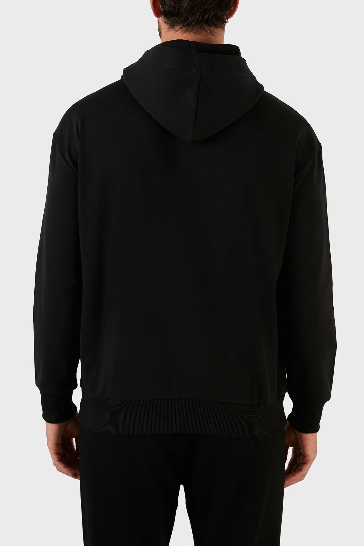 Calvin Klein Pamuklu Regular Fit Cepli Kapüşonlu Erkek Sweat K10K109717 BEH SİYAH - 6