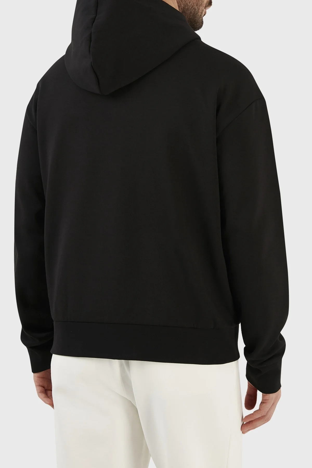 Calvin Klein Pamuklu Regular Fit Fermuarlı Kapüşonlu K10K111437BEH Erkek Sweat K10K111437 BEH SİYAH - 6