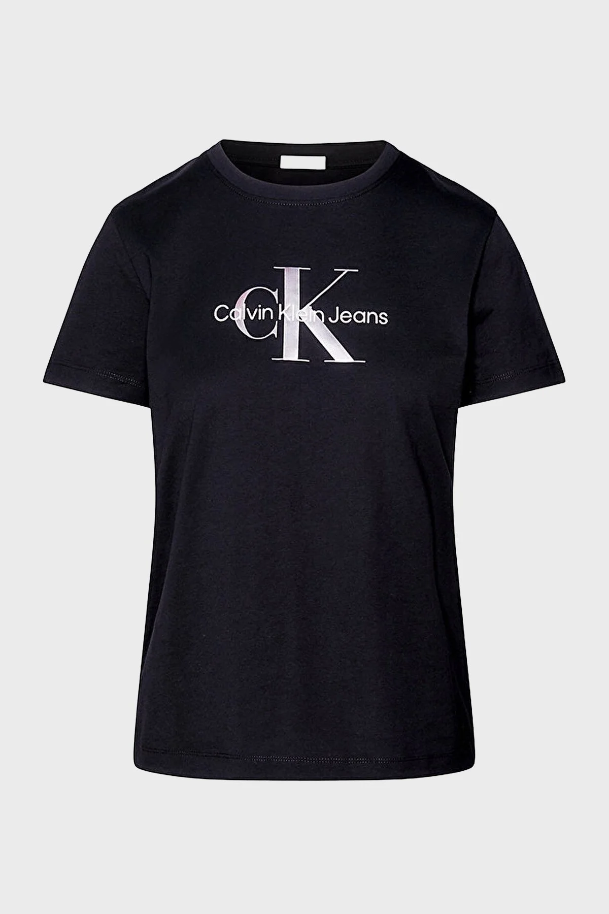 Calvin Klein Pamuklu Regular Fit J20J223264BEH Bayan T Shirt J20J223264 BEH SİYAH - 4