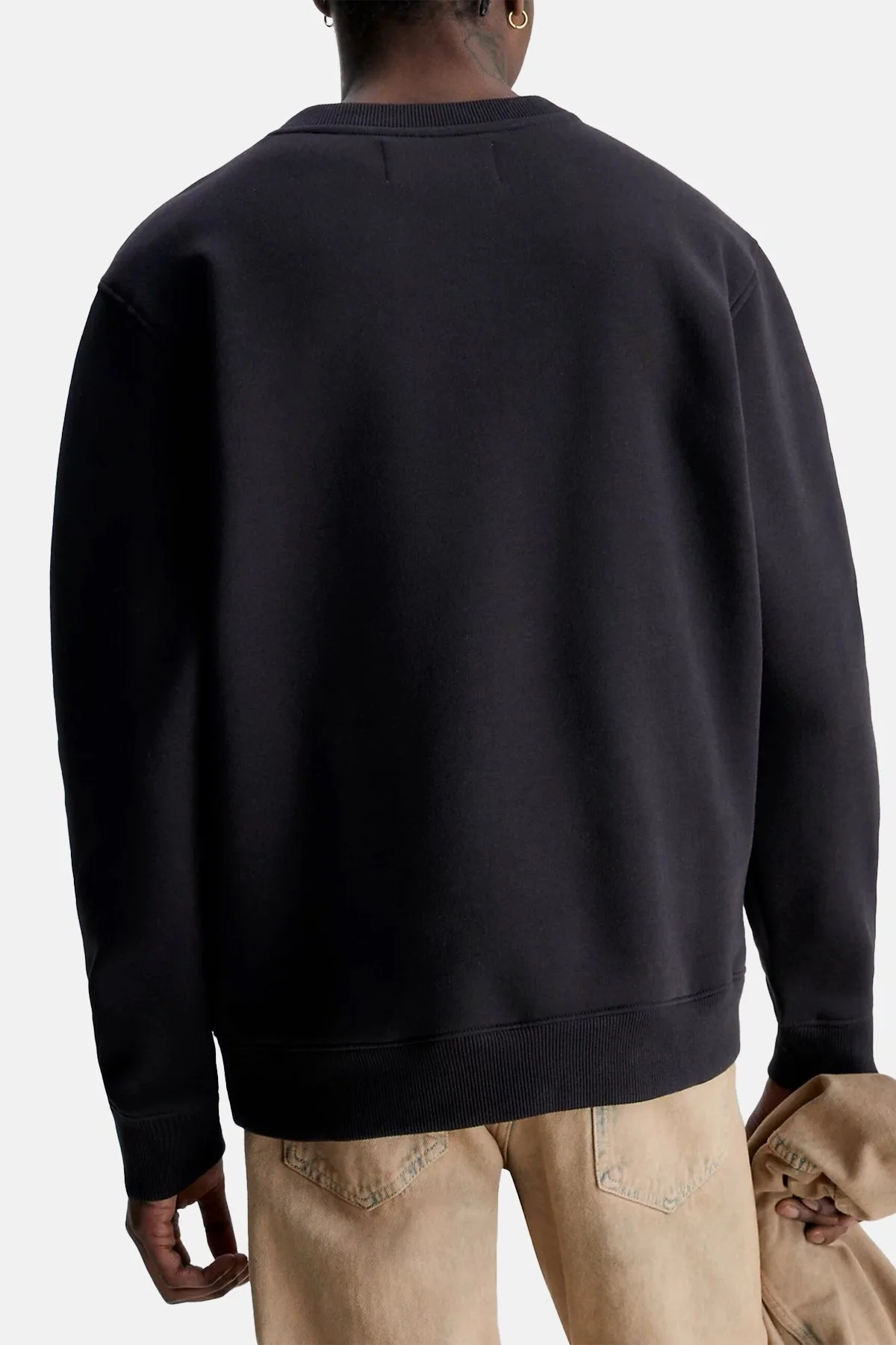 Calvin Klein Pamuklu Regular Fit J30J323434BEH Erkek Sweat J30J323434 BEH SİYAH - 2